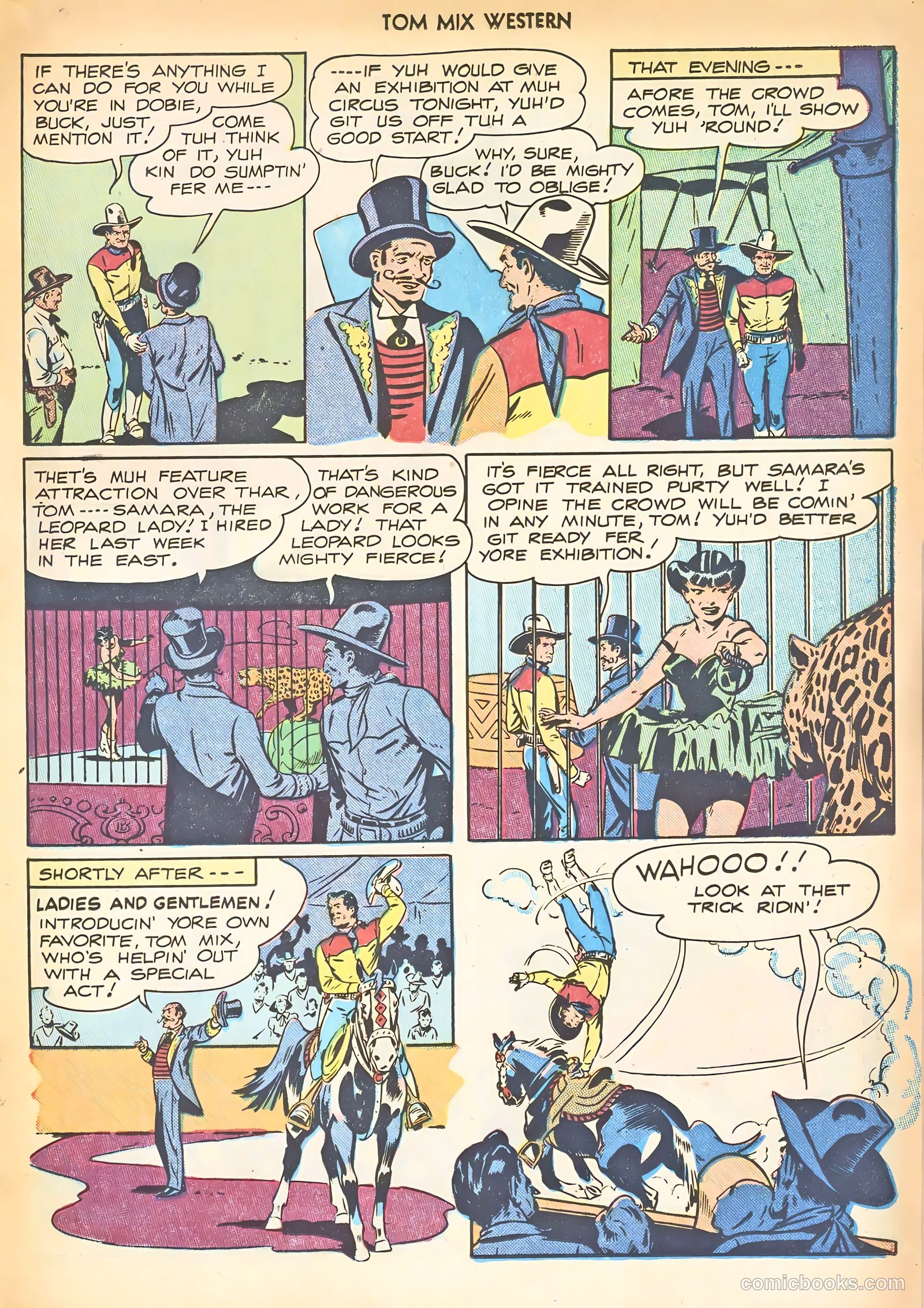Tom Mix Western #8 (1948) — page 27 of 52