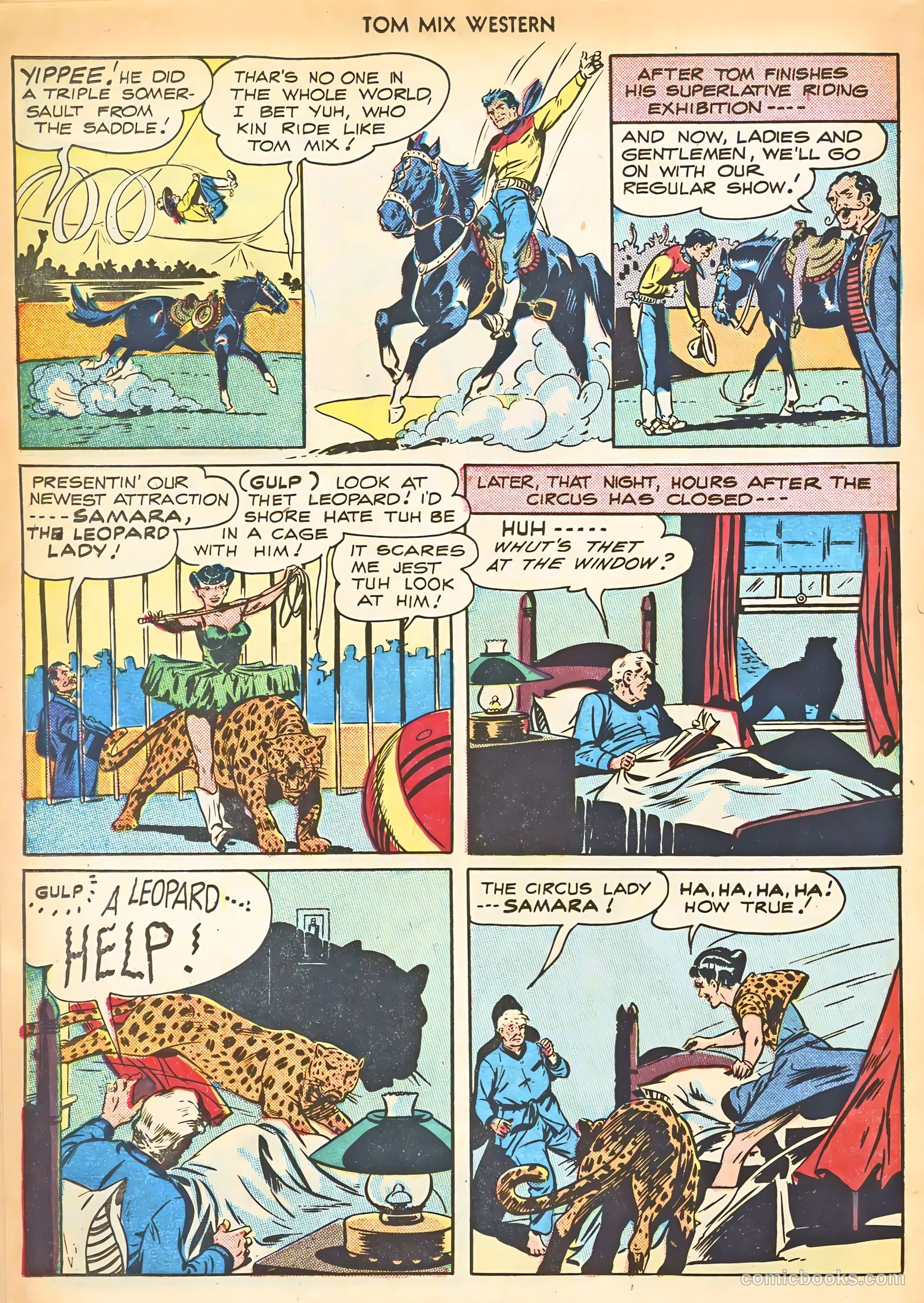 Tom Mix Western #8 (1948) — page 28 of 52