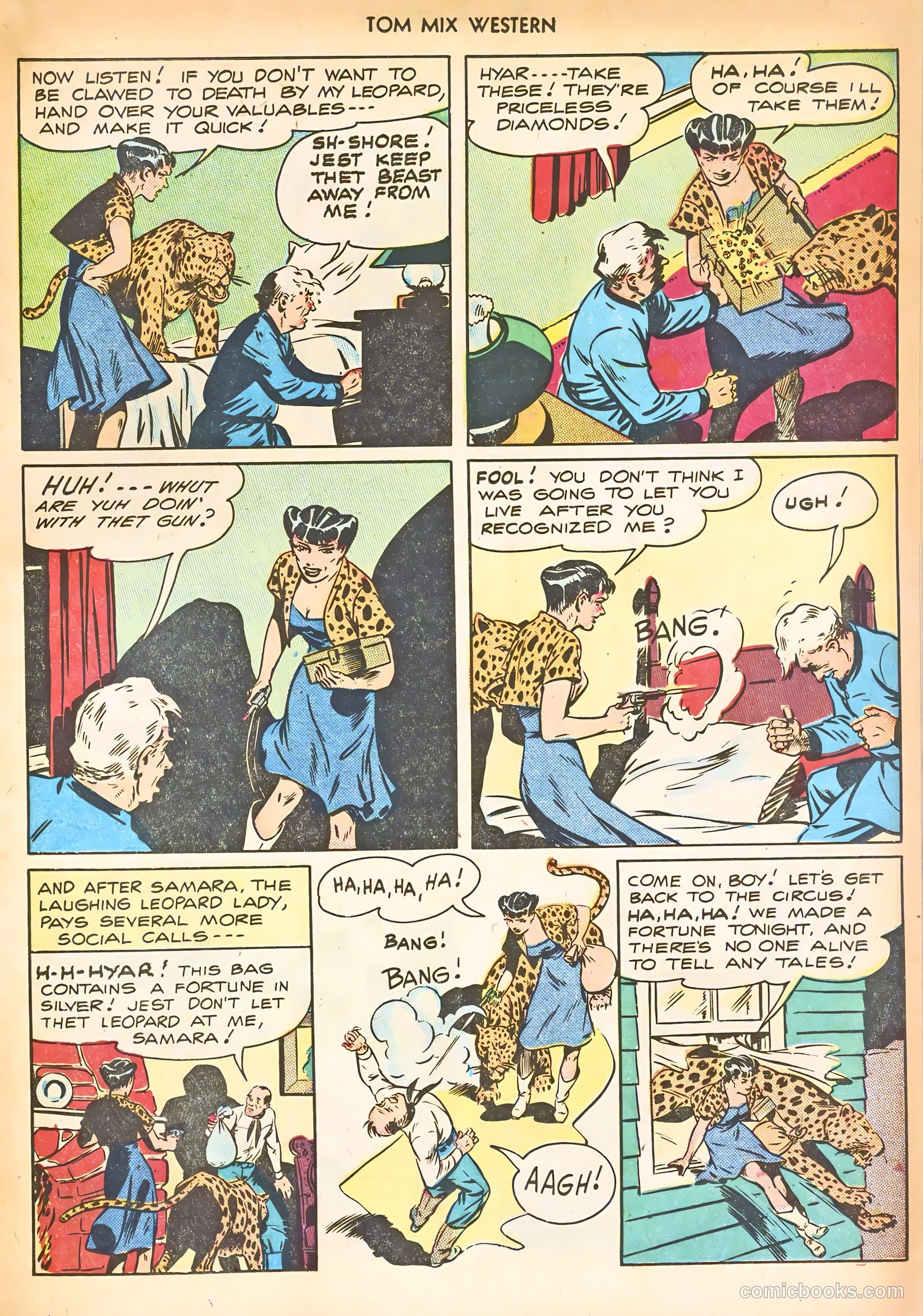 Tom Mix Western #8 (1948) — page 29 of 52