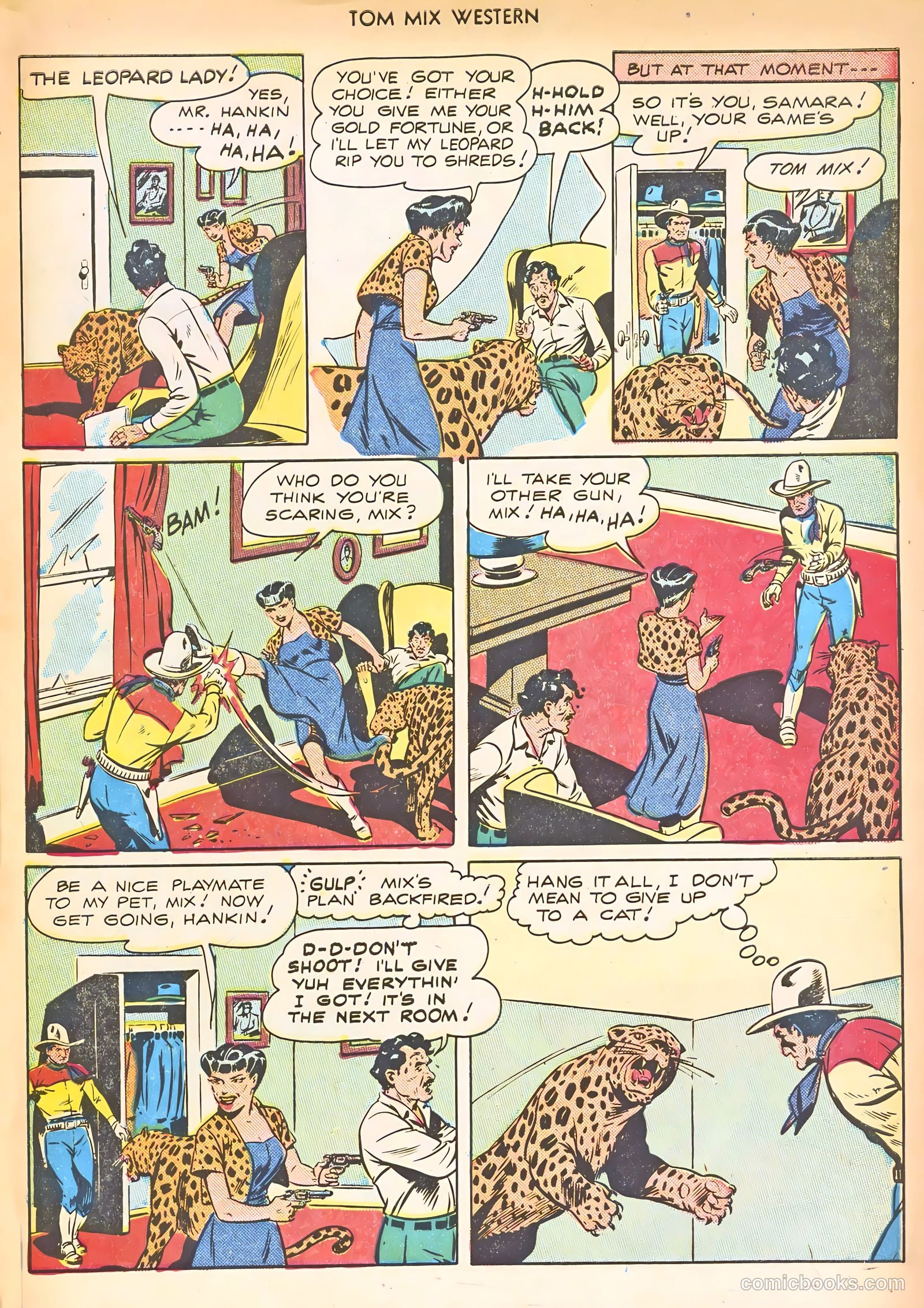 Tom Mix Western #8 (1948) — page 31 of 52