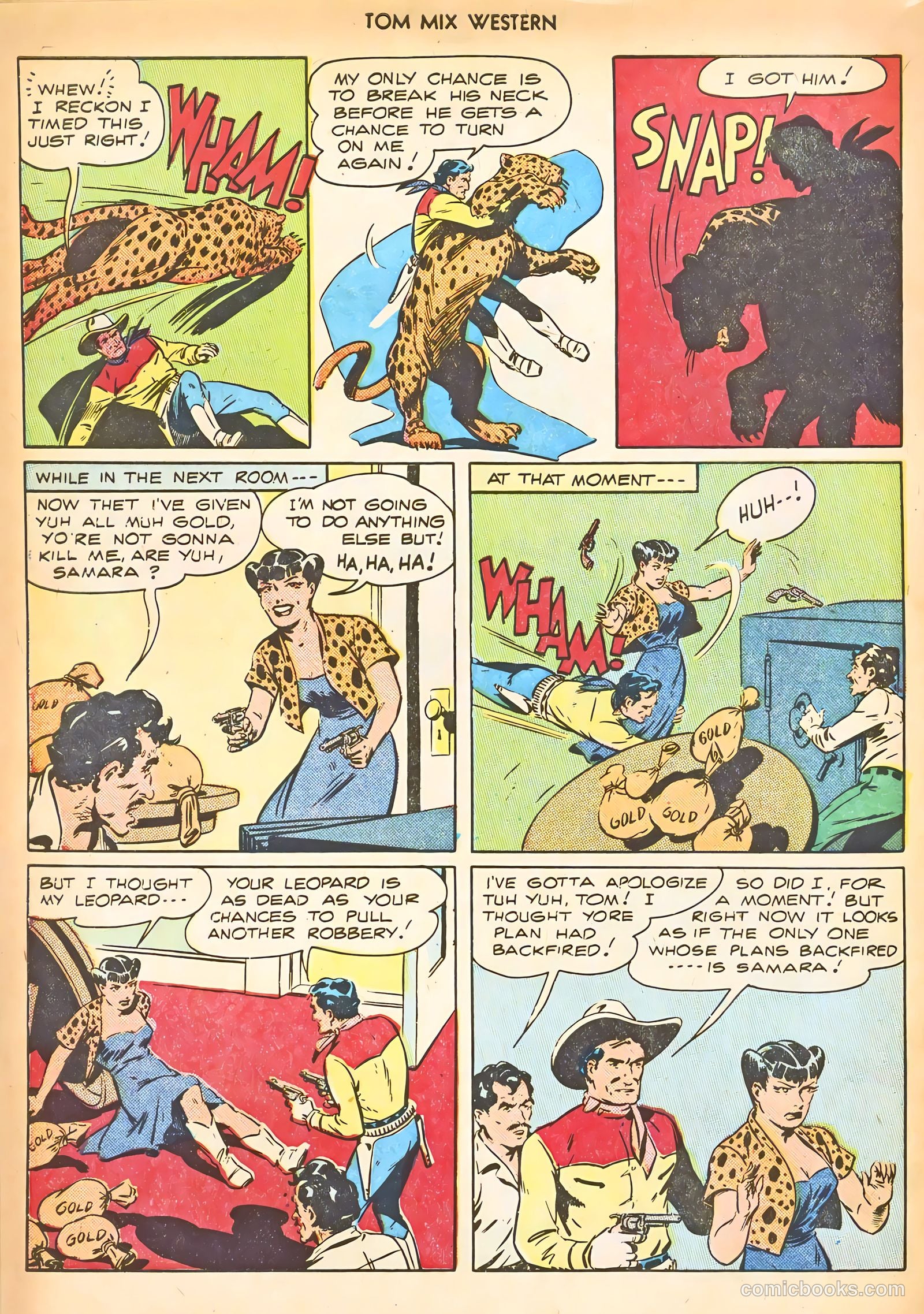 Tom Mix Western #8 (1948) — page 32 of 52
