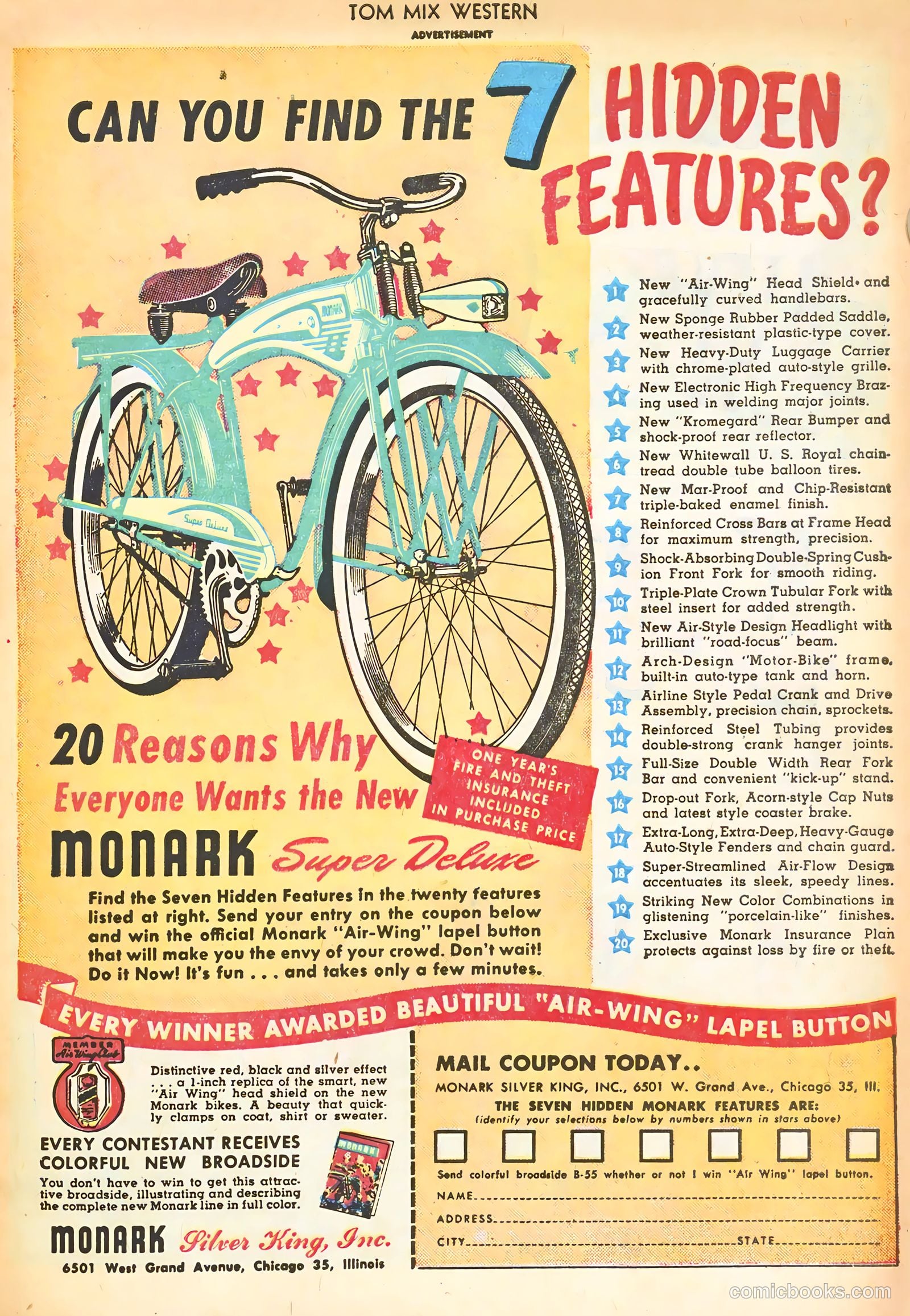 Tom Mix Western #8 (1948) — page 33 of 52