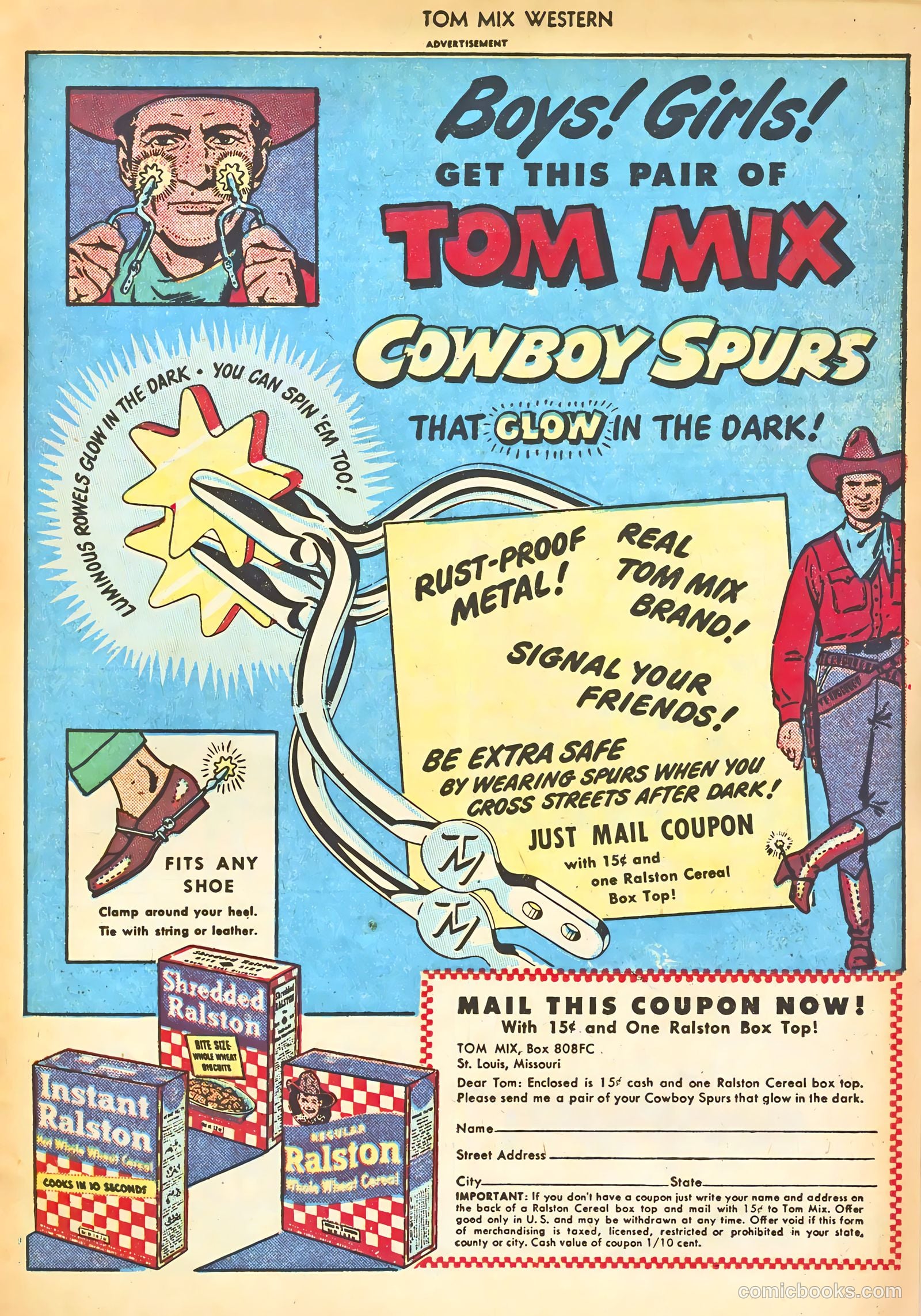 Tom Mix Western #8 (1948) — page 39 of 52