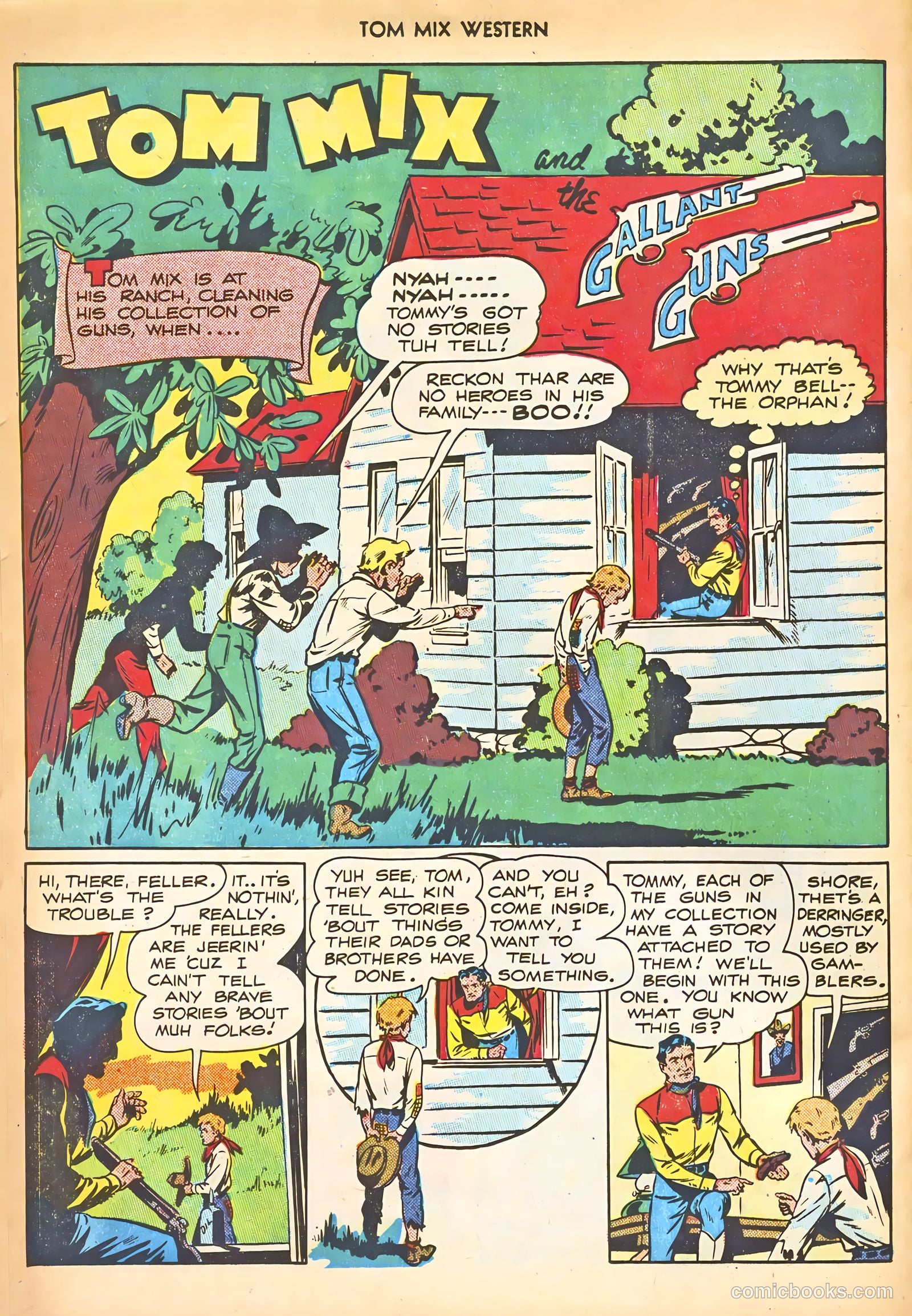 Tom Mix Western #8 (1948) — page 42 of 52