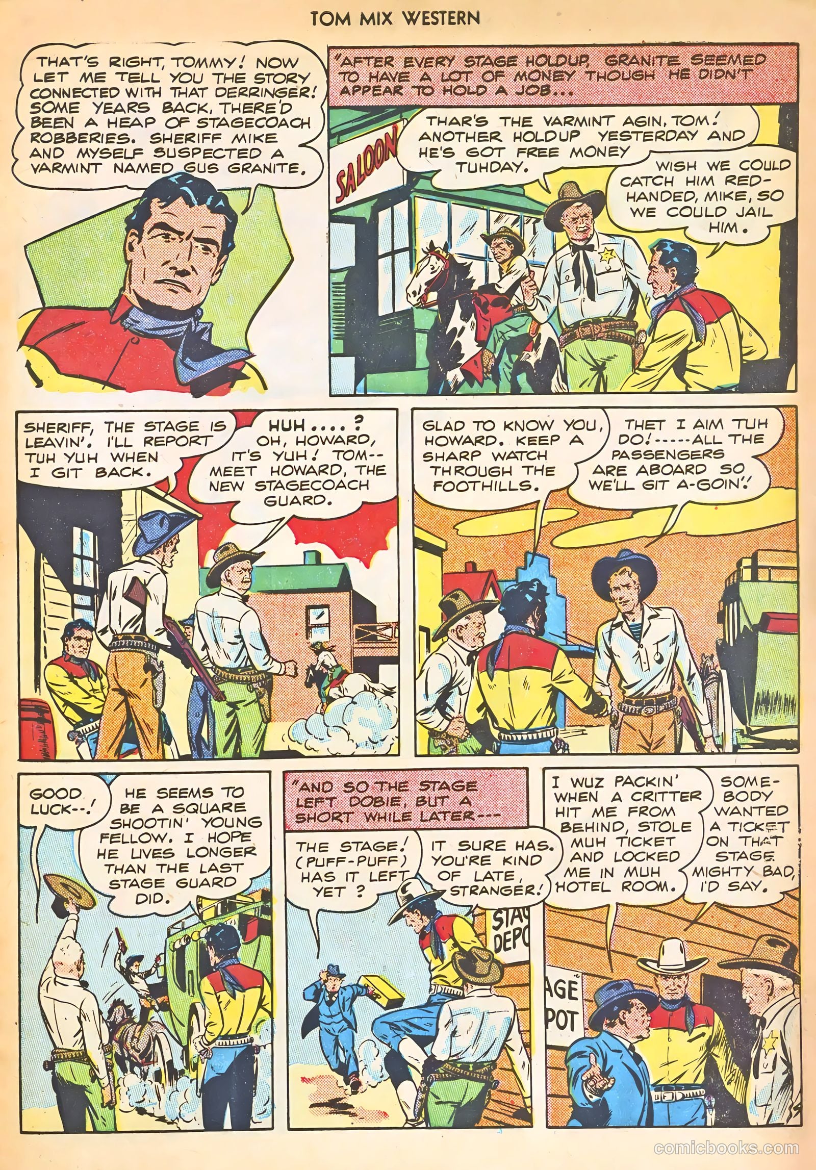 Tom Mix Western #8 (1948) — page 43 of 52