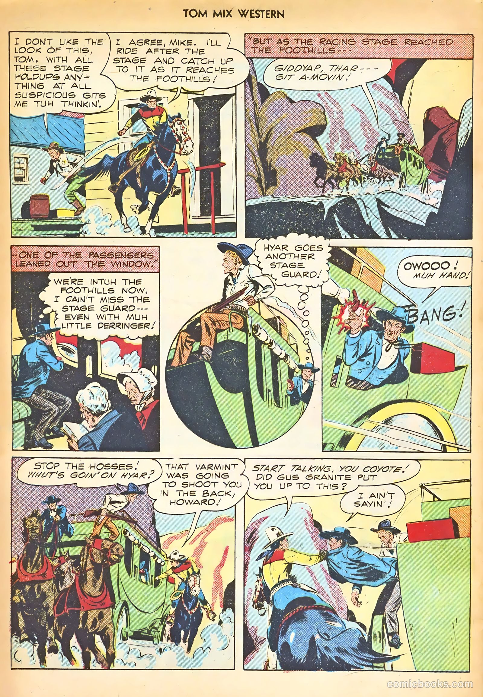 Tom Mix Western #8 (1948) — page 44 of 52
