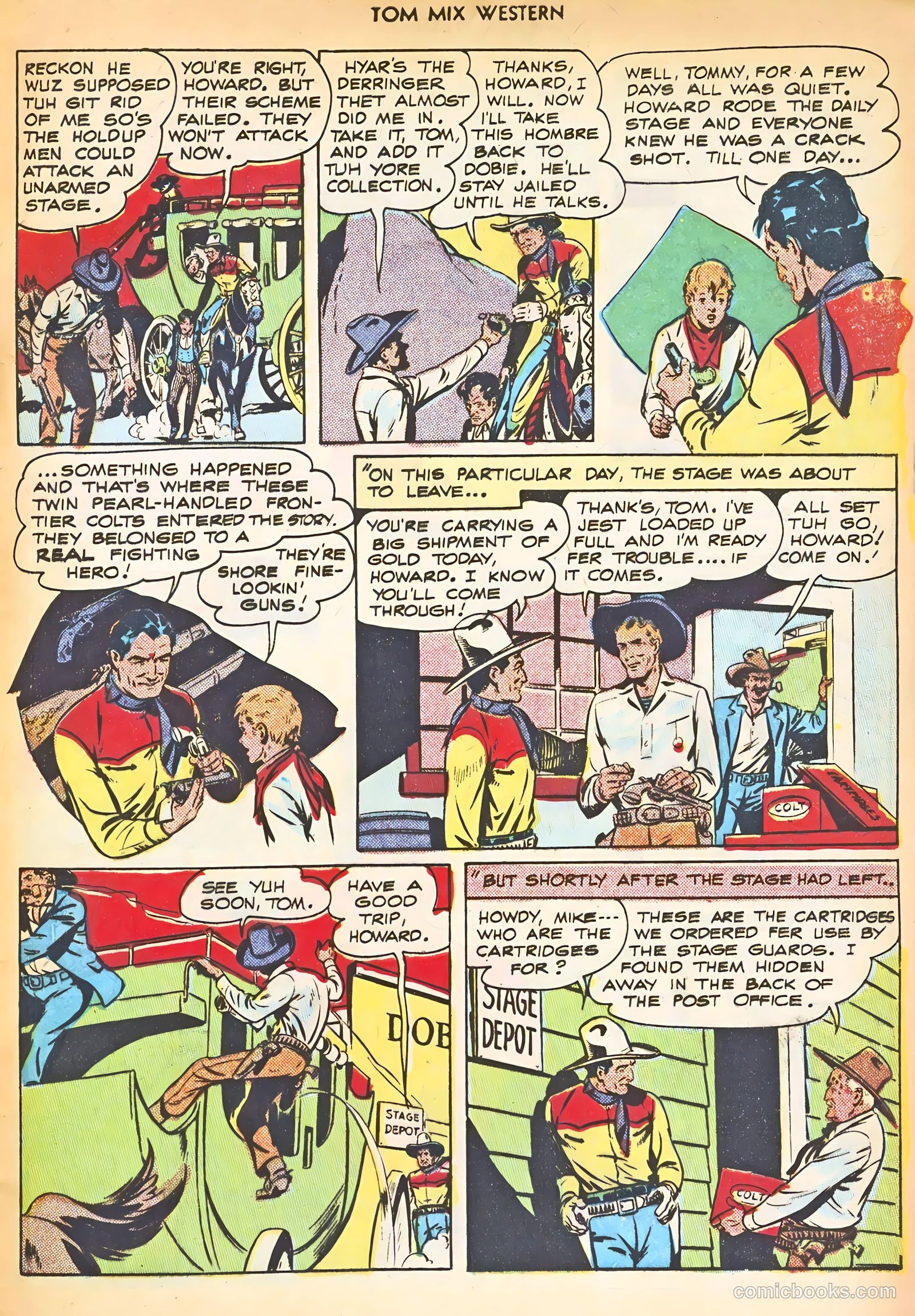 Tom Mix Western #8 (1948) — page 45 of 52