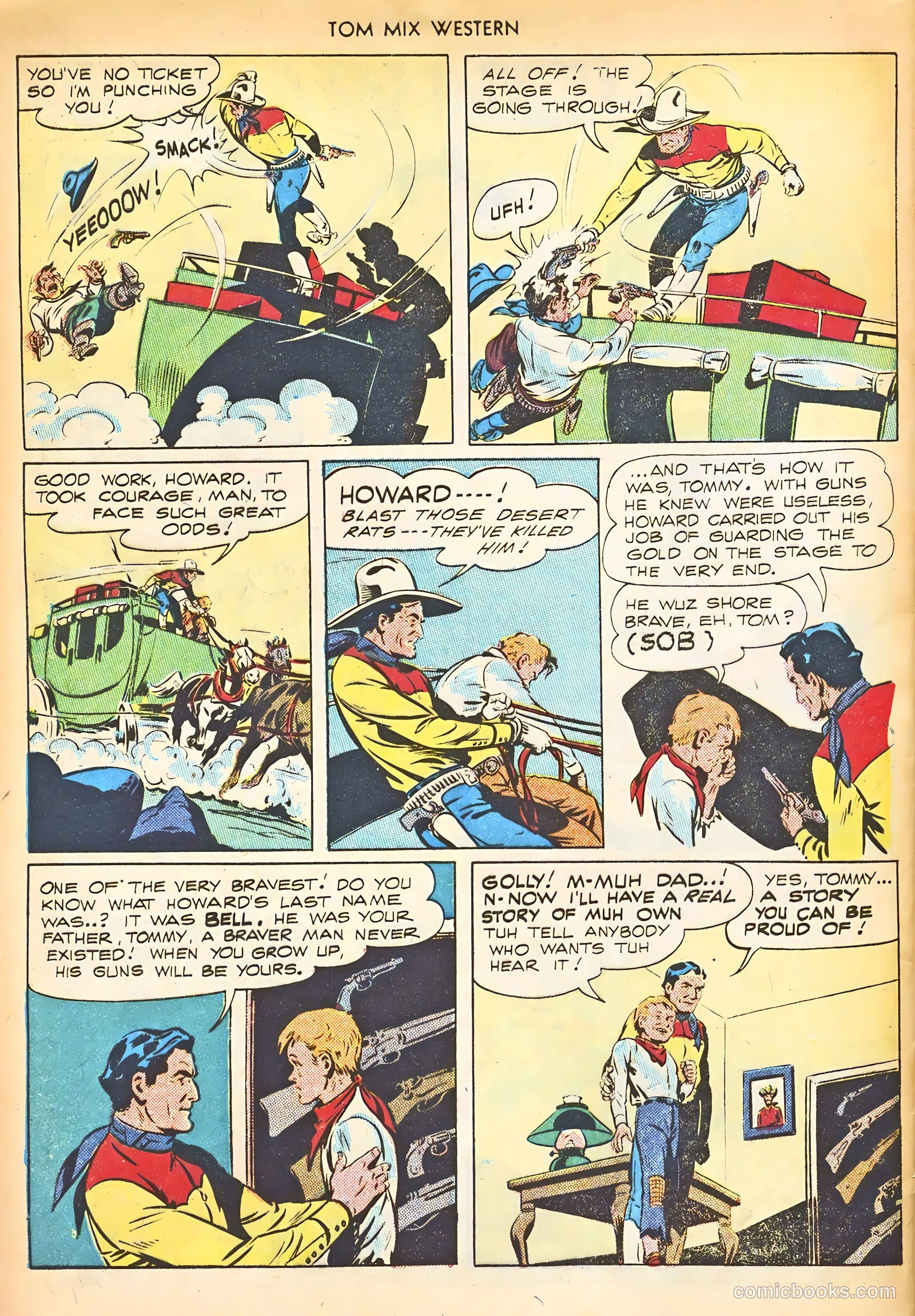 Tom Mix Western #8 (1948) — page 48 of 52