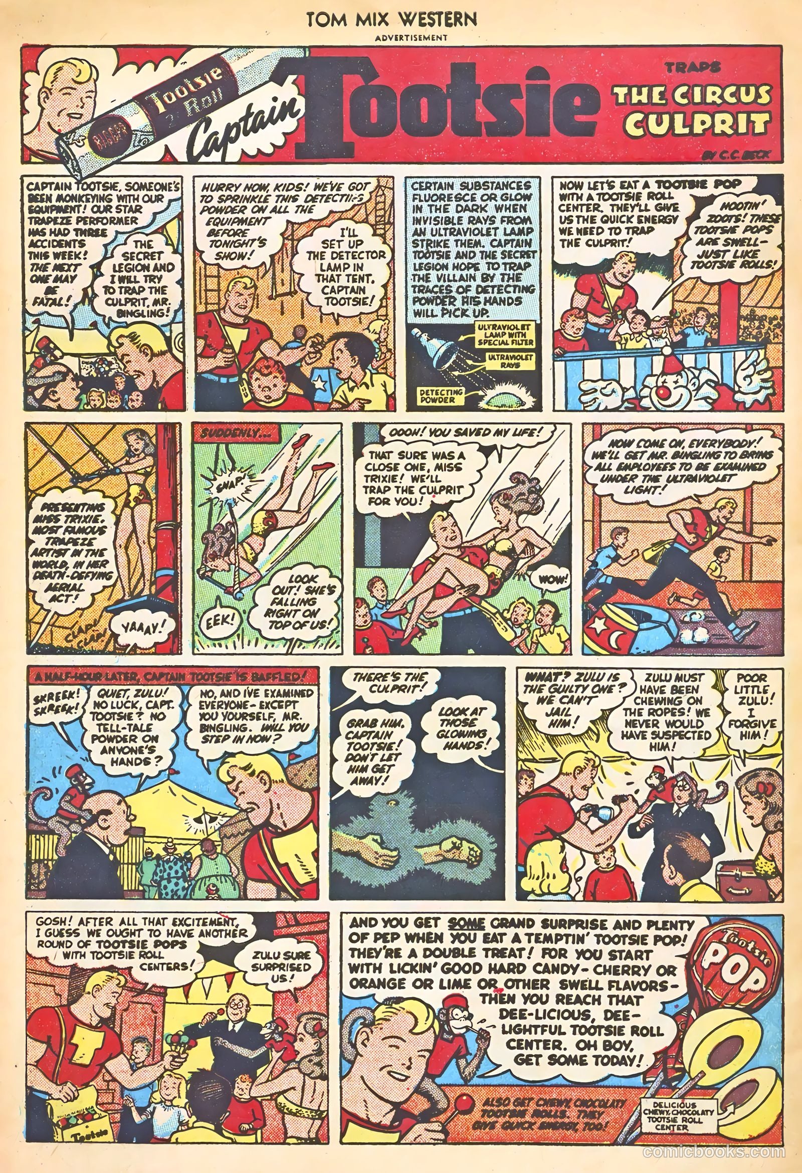 Tom Mix Western #8 (1948) — page 50 of 52