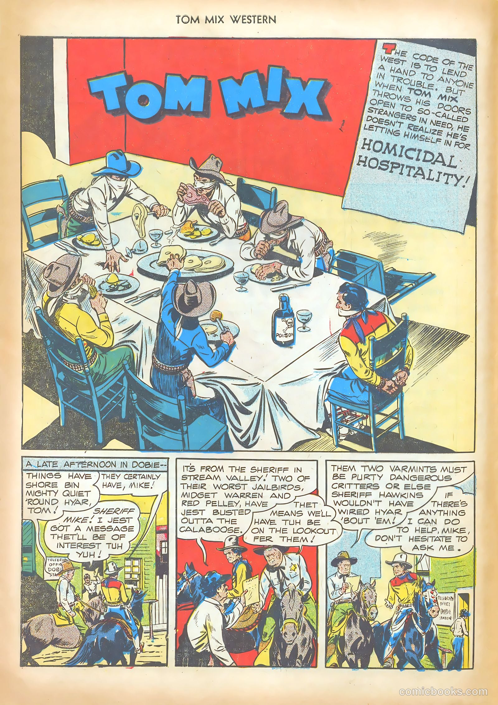 Tom Mix Western #9 (1948) — page 4 of 52
