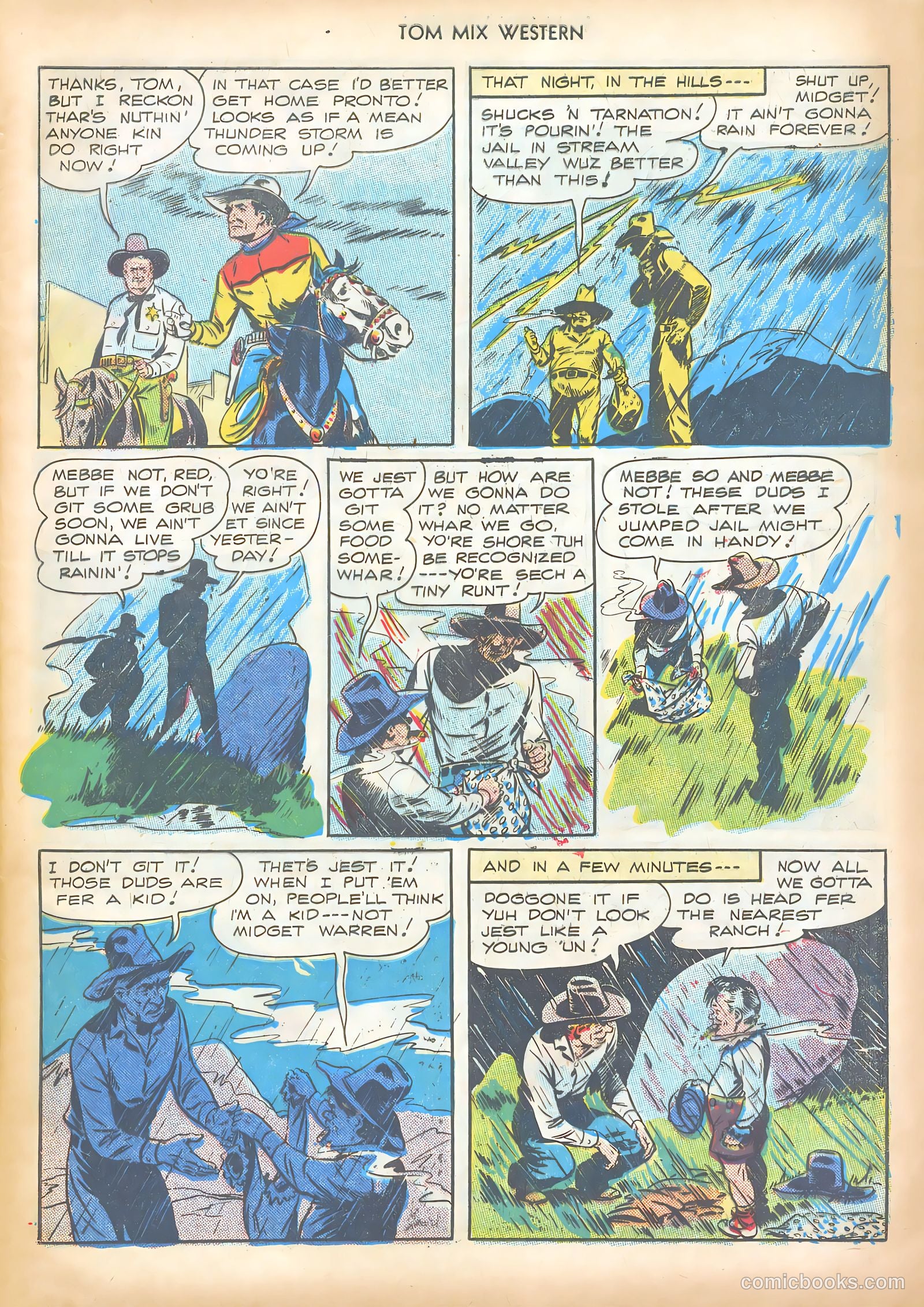 Tom Mix Western #9 (1948) — page 5 of 52