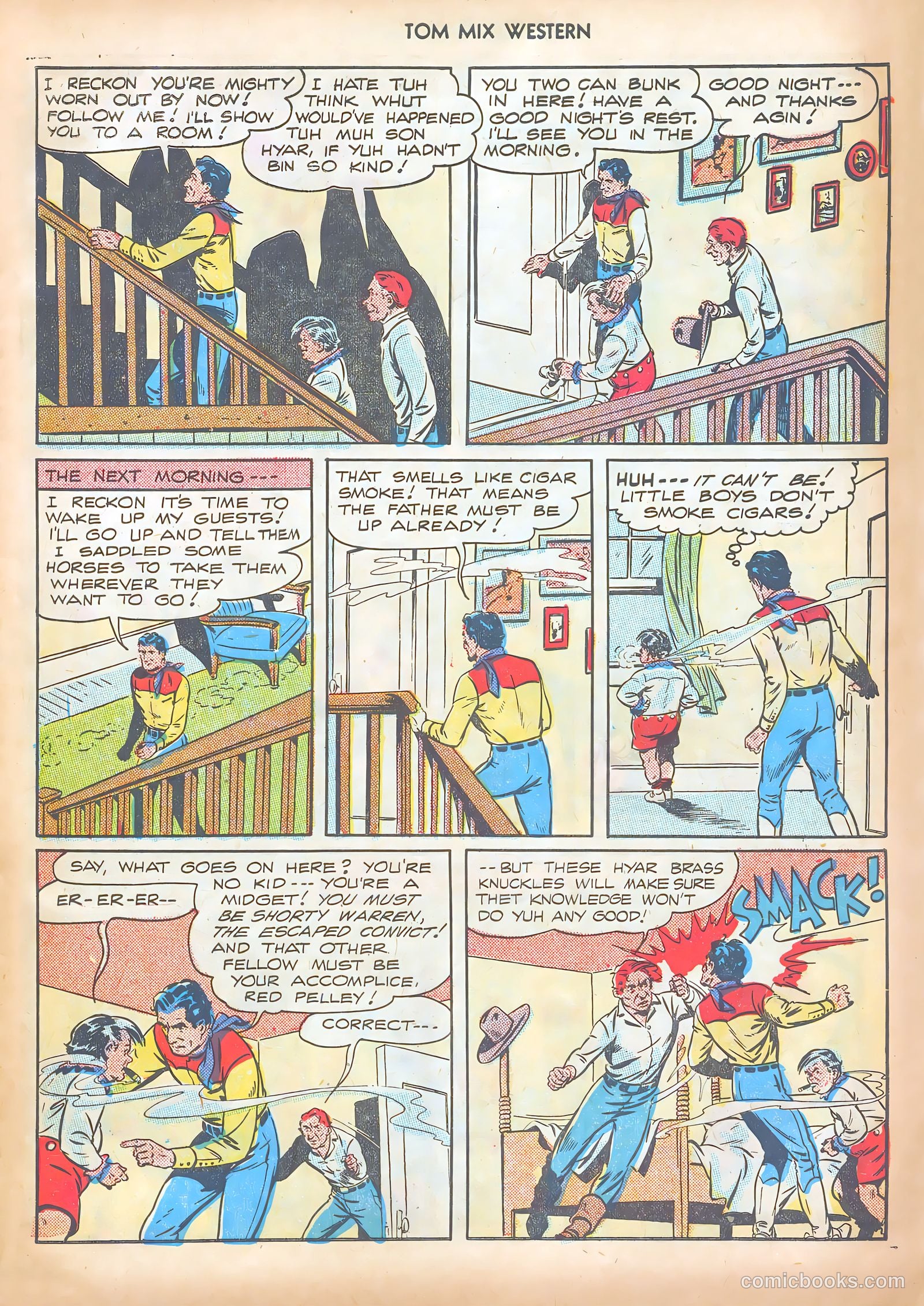 Tom Mix Western #9 (1948) — page 7 of 52