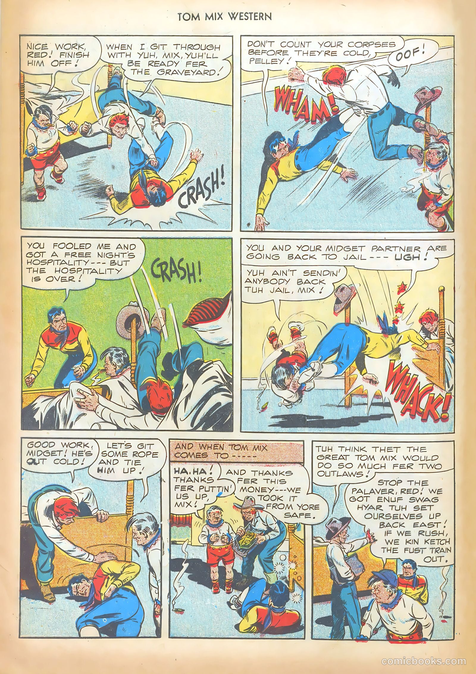 Tom Mix Western #9 (1948) — page 8 of 52