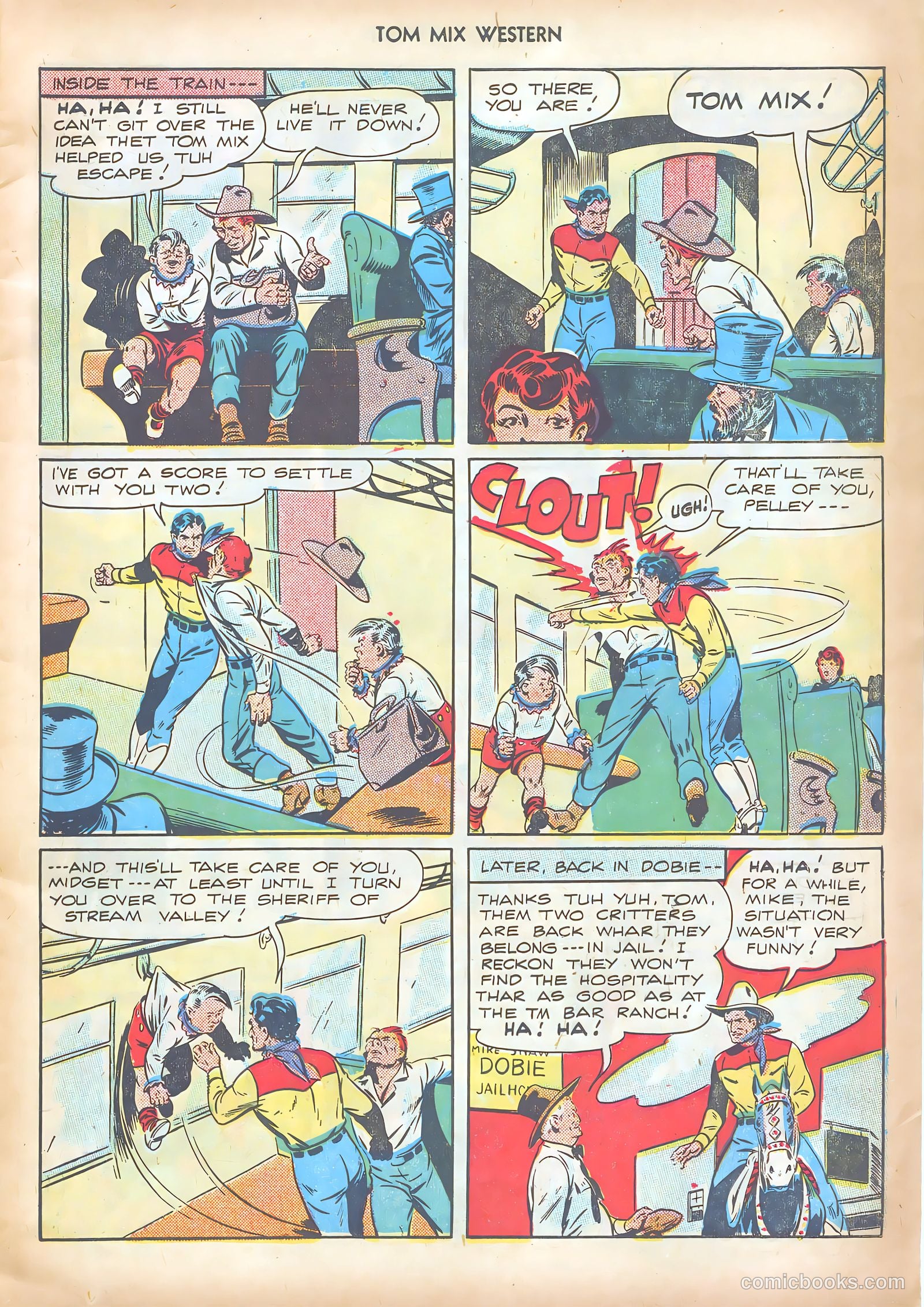 Tom Mix Western #9 (1948) — page 11 of 52