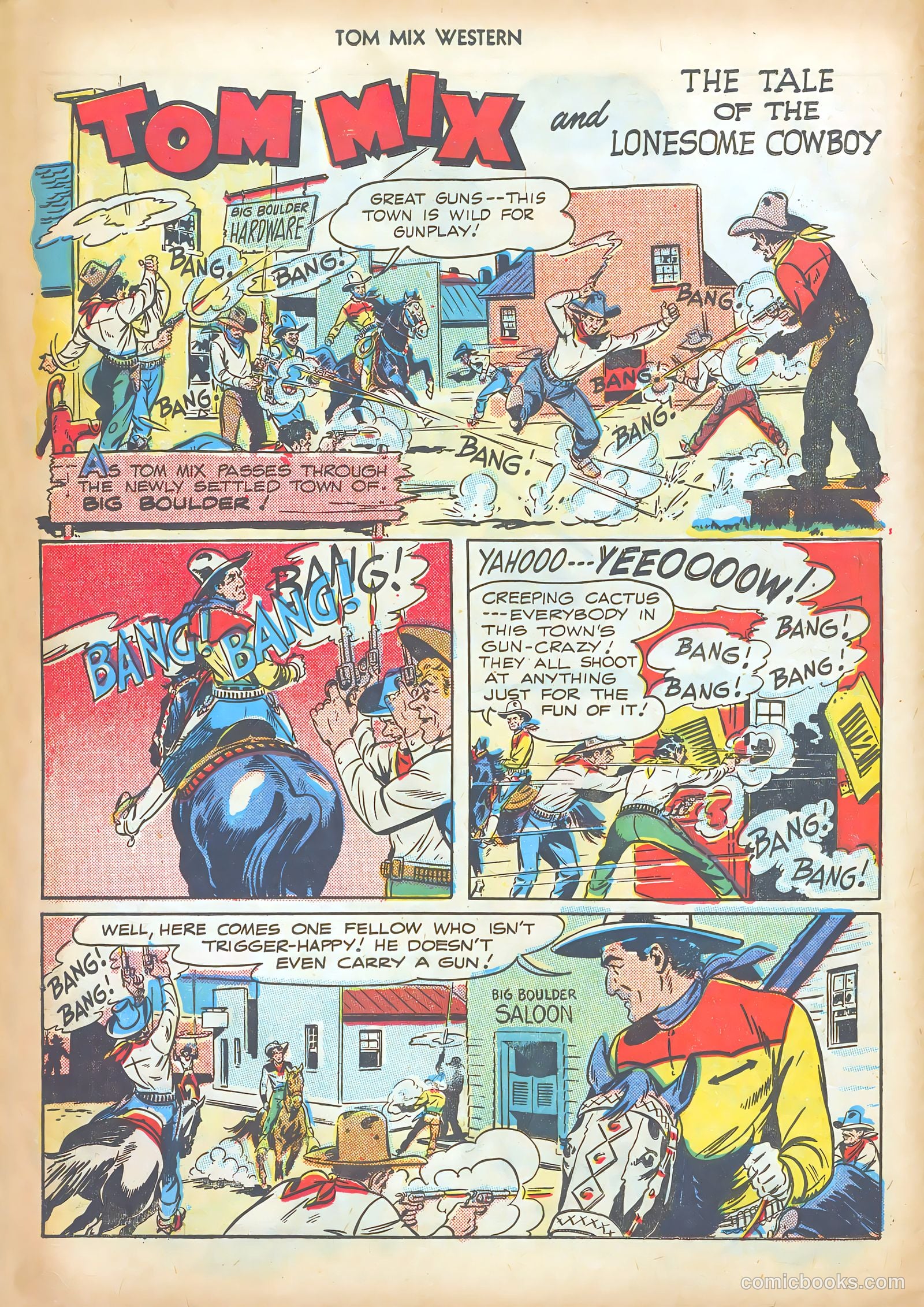 Tom Mix Western #9 (1948) — page 14 of 52