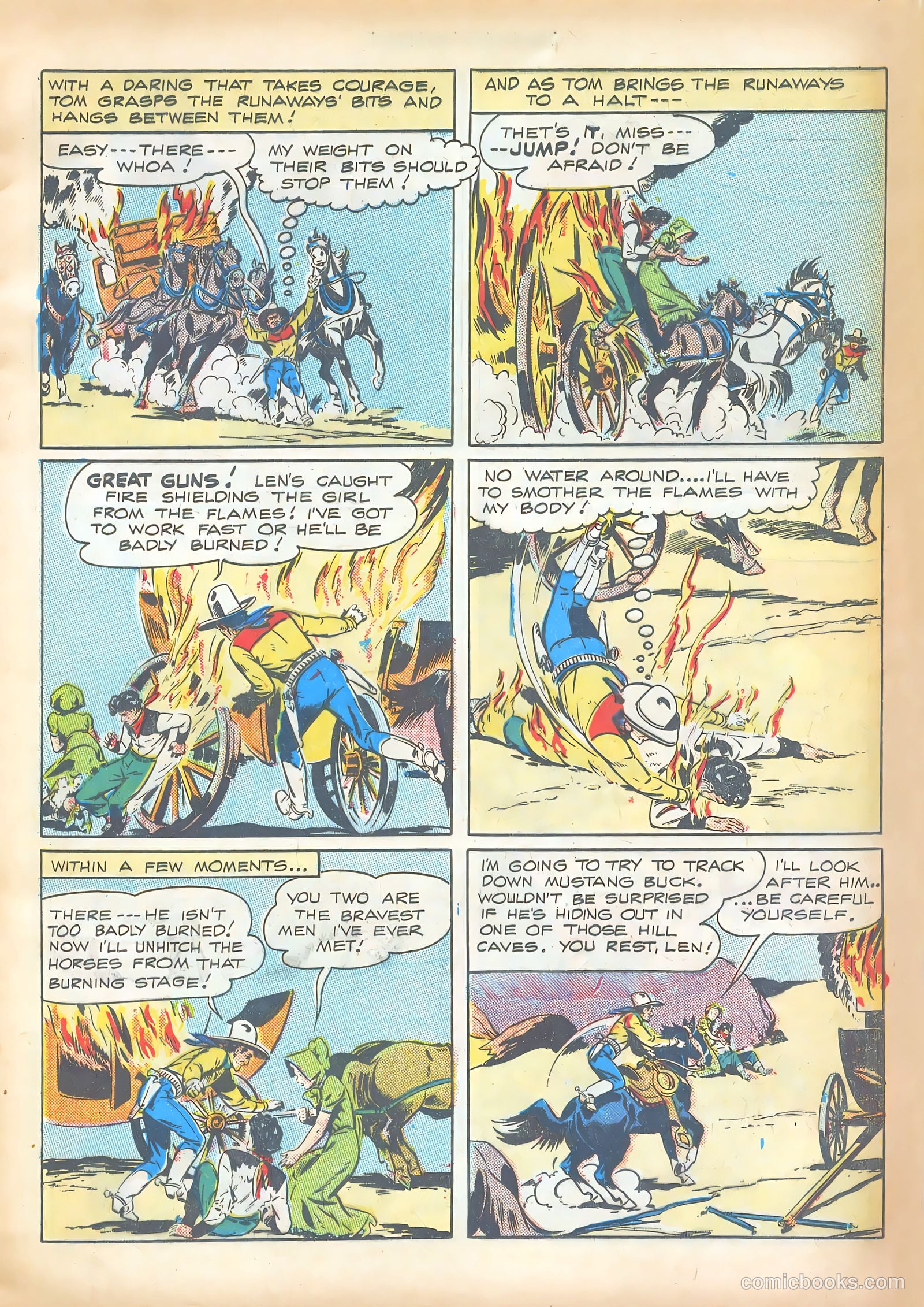 Tom Mix Western #9 (1948) — page 17 of 52