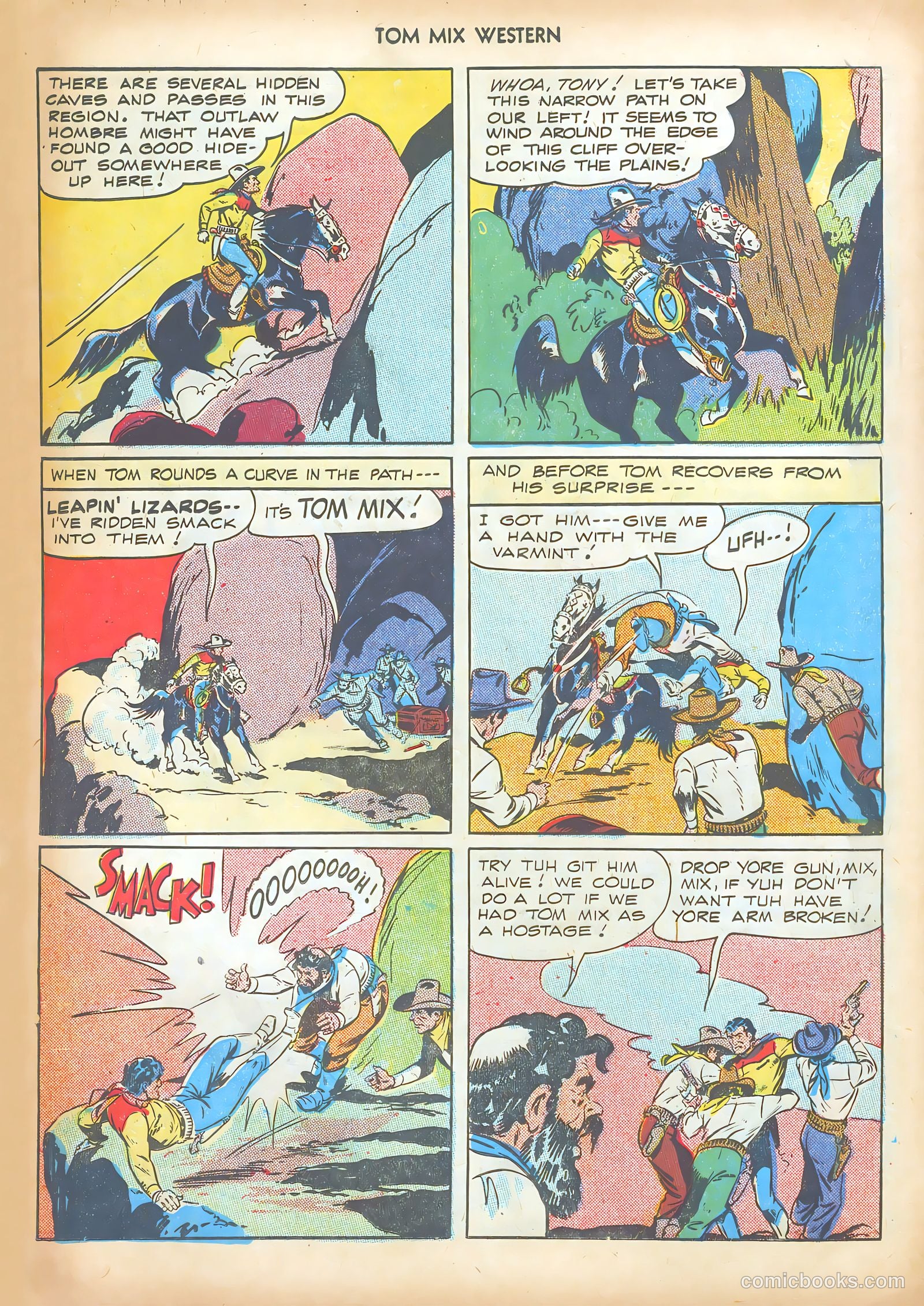 Tom Mix Western #9 (1948) — page 18 of 52
