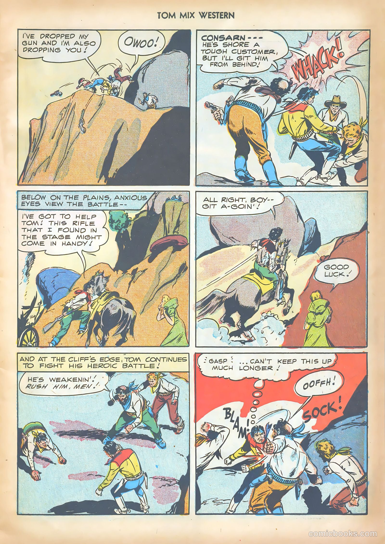 Tom Mix Western #9 (1948) — page 19 of 52
