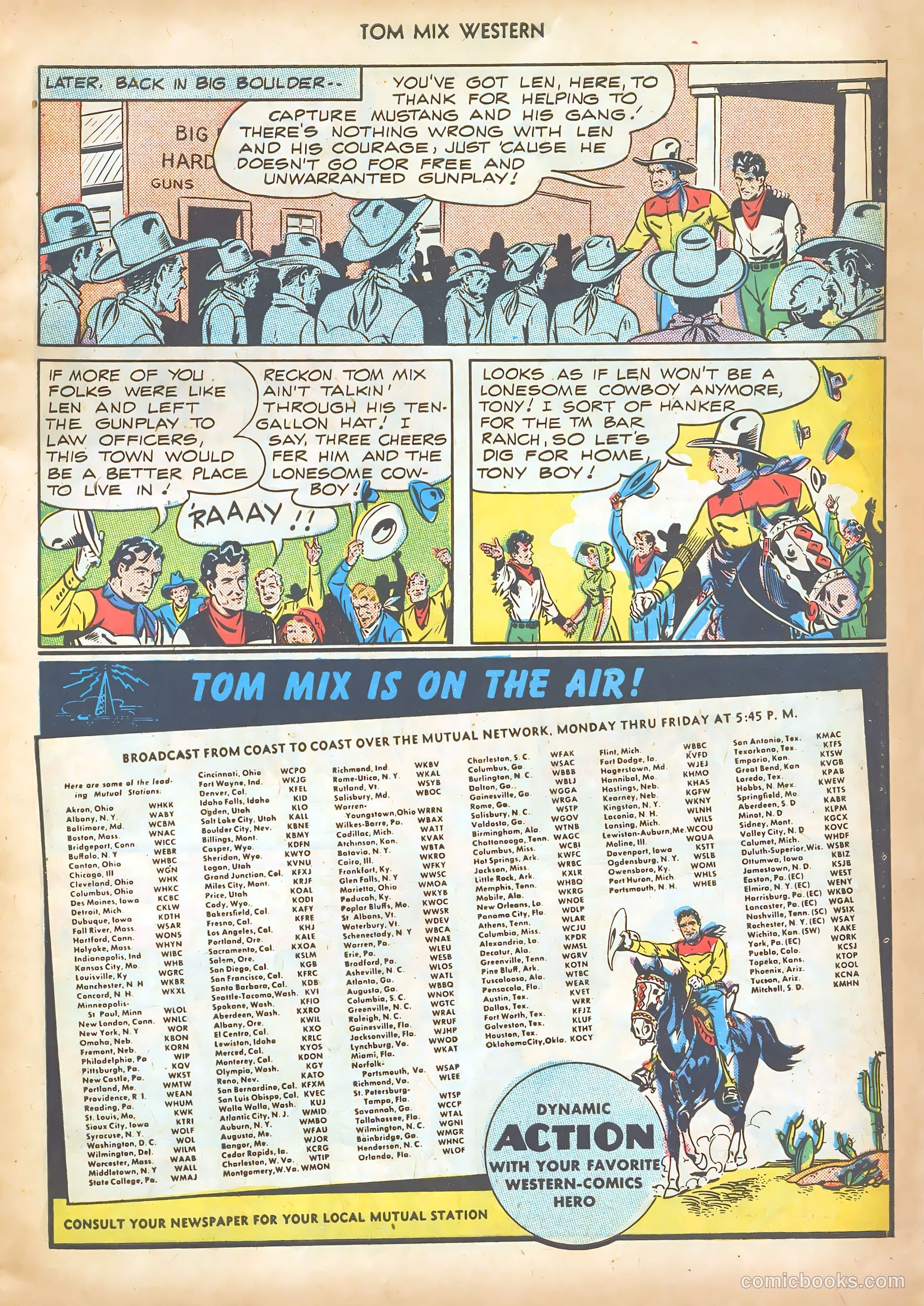 Tom Mix Western #9 (1948) — page 21 of 52