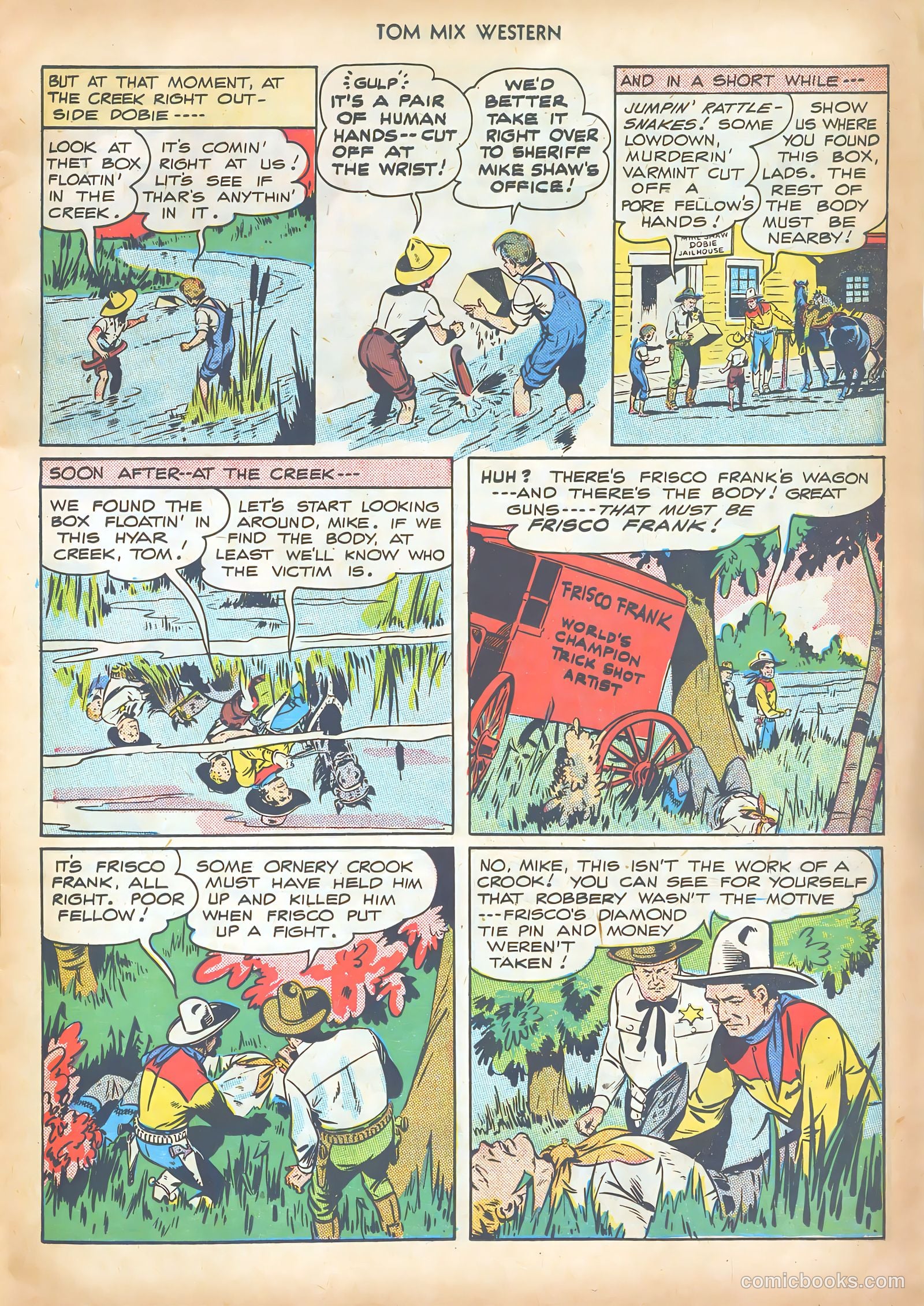 Tom Mix Western #9 (1948) — page 25 of 52