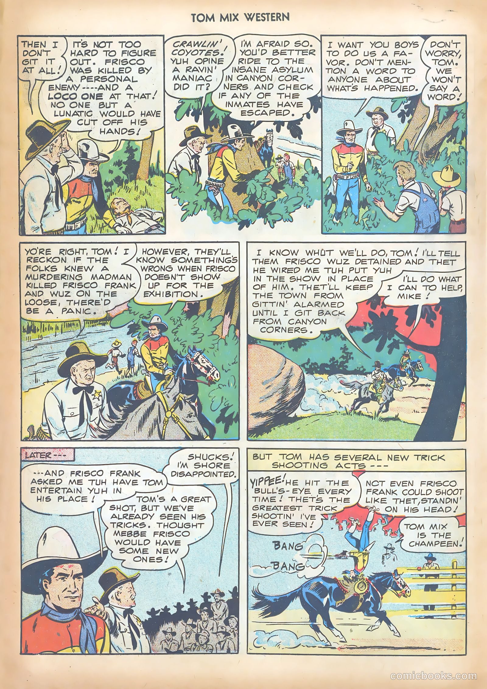 Tom Mix Western #9 (1948) — page 26 of 52