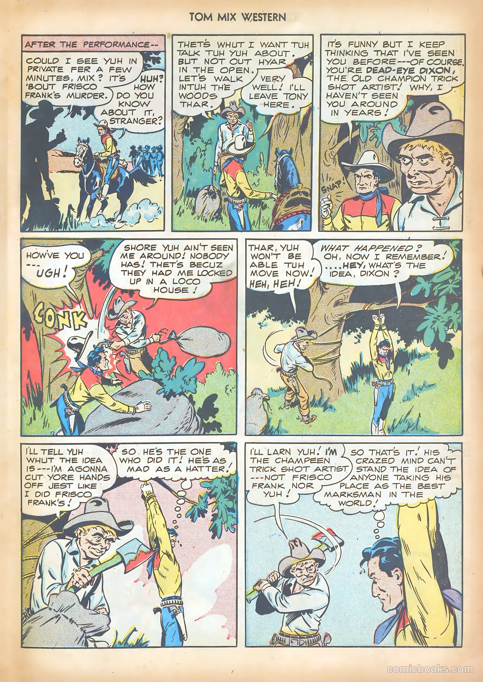 Tom Mix Western #9 (1948) — page 27 of 52