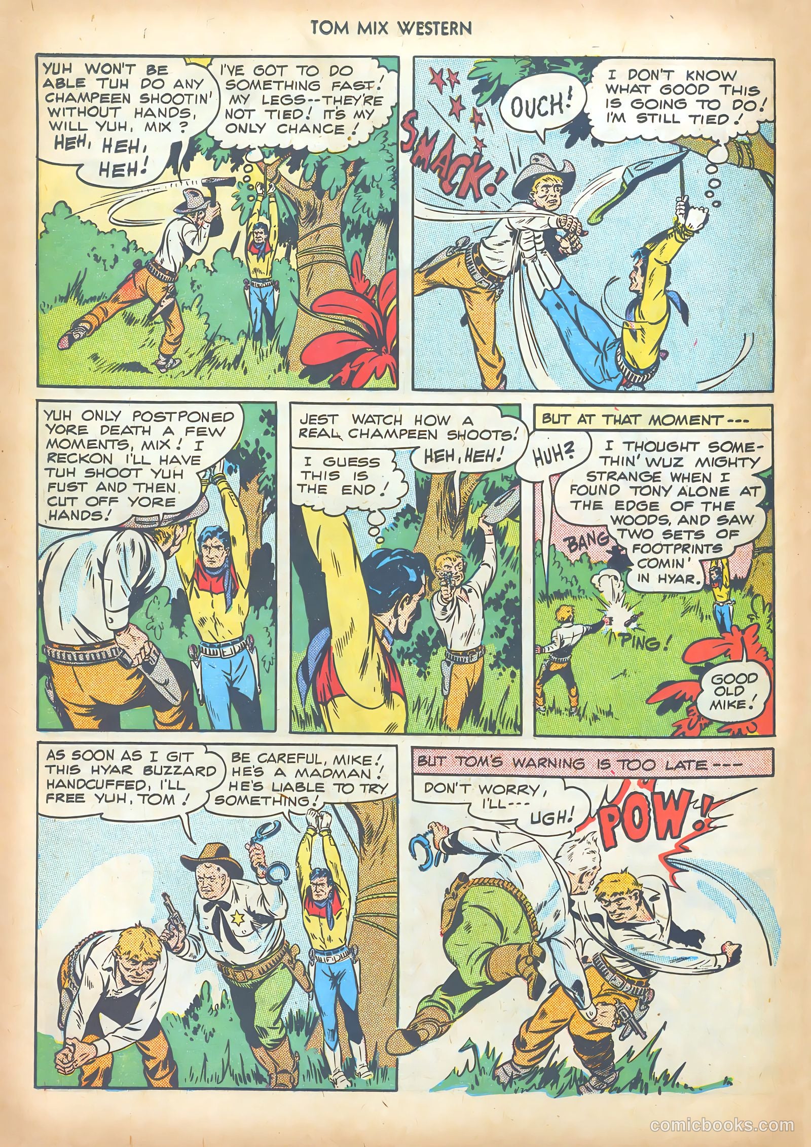 Tom Mix Western #9 (1948) — page 28 of 52