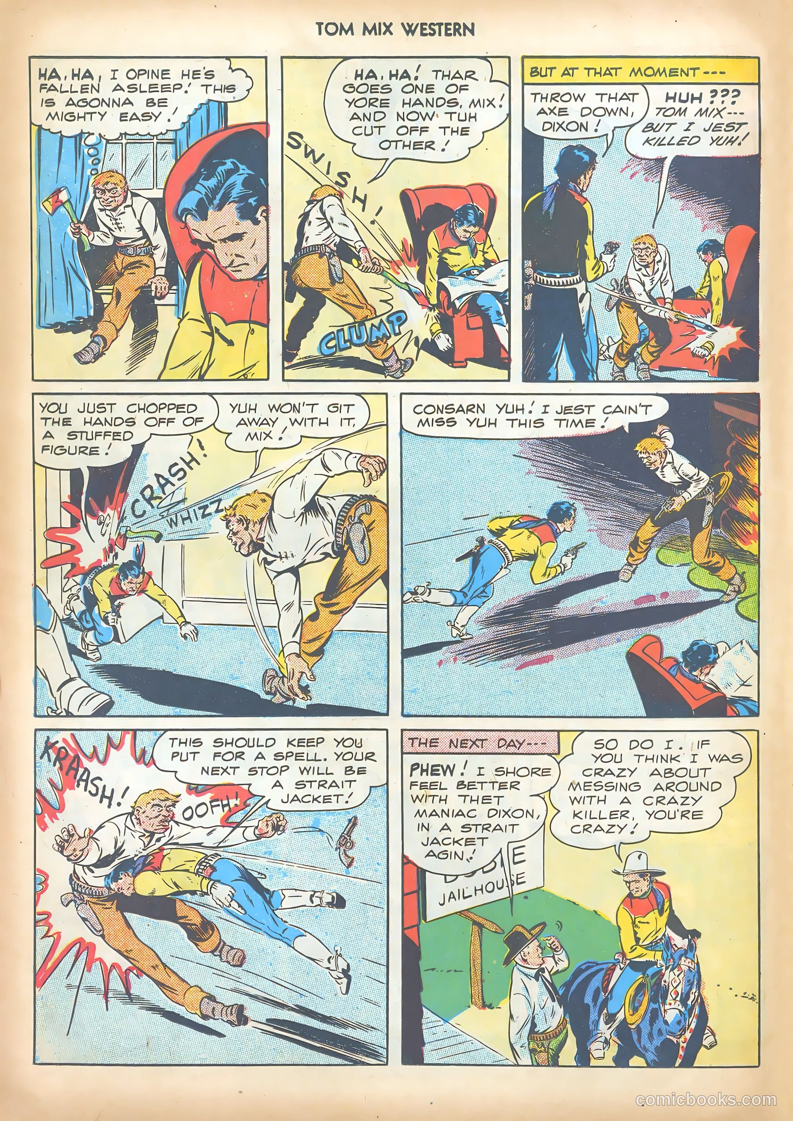 Tom Mix Western #9 (1948) — page 30 of 52