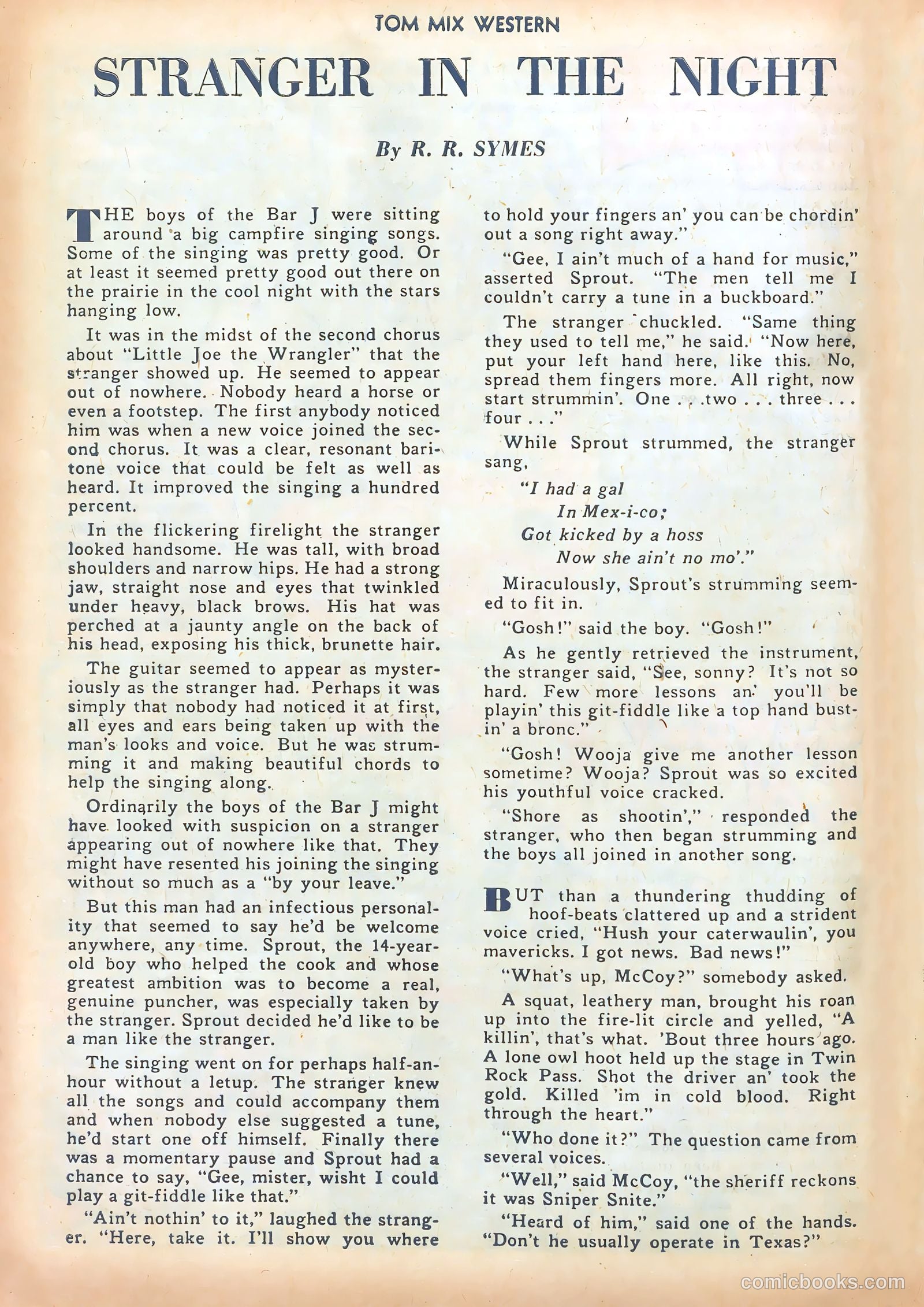 Tom Mix Western #9 (1948) — page 32 of 52