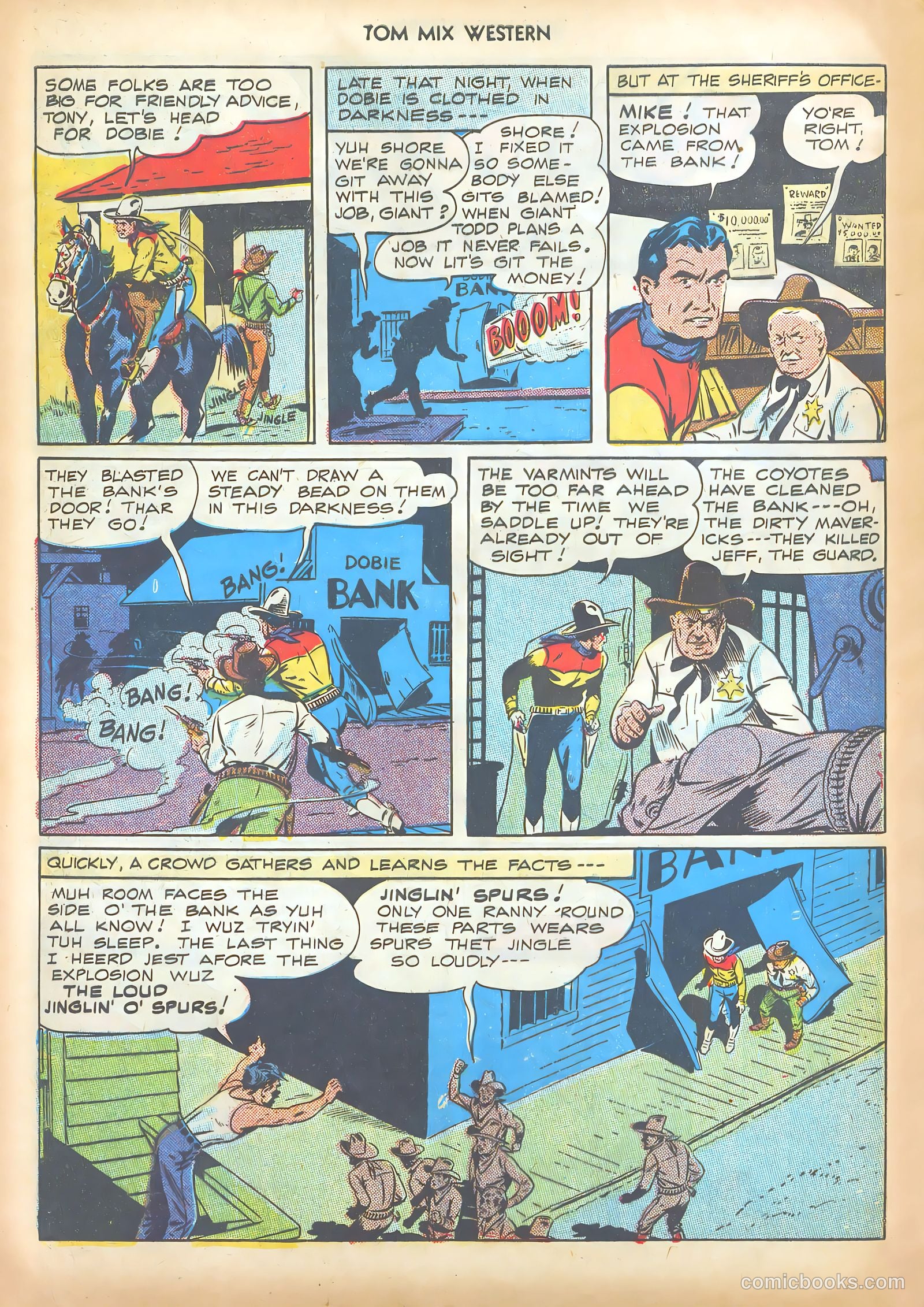 Tom Mix Western #9 (1948) — page 44 of 52