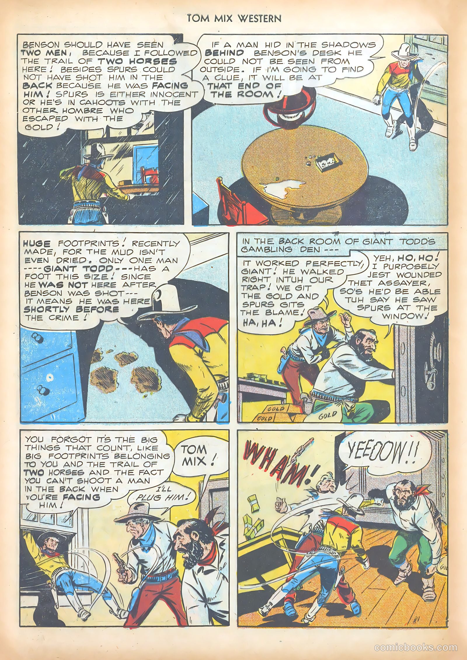 Tom Mix Western #9 (1948) — page 48 of 52