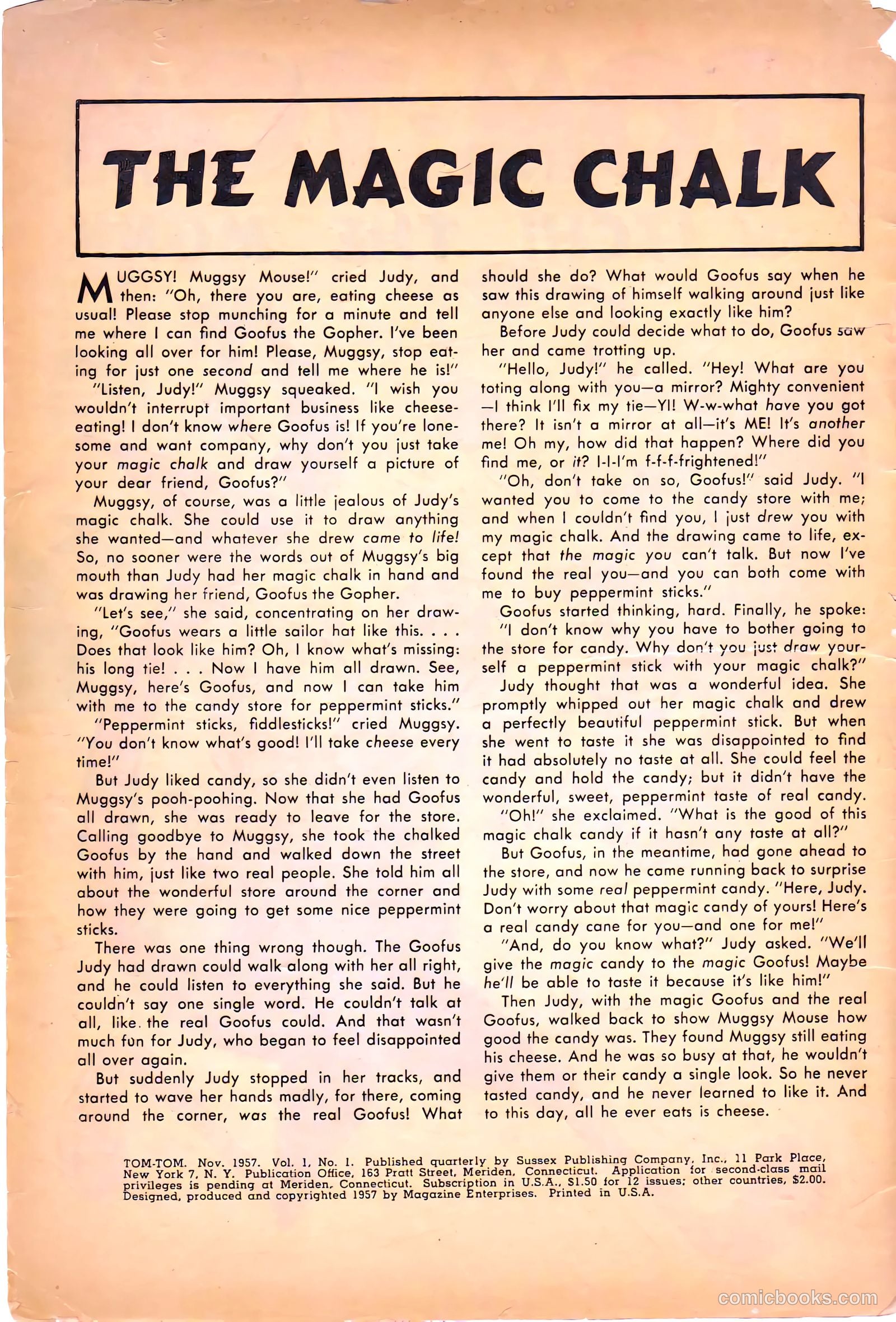 Tom-Tom #1 (1957) — page 2 of 36