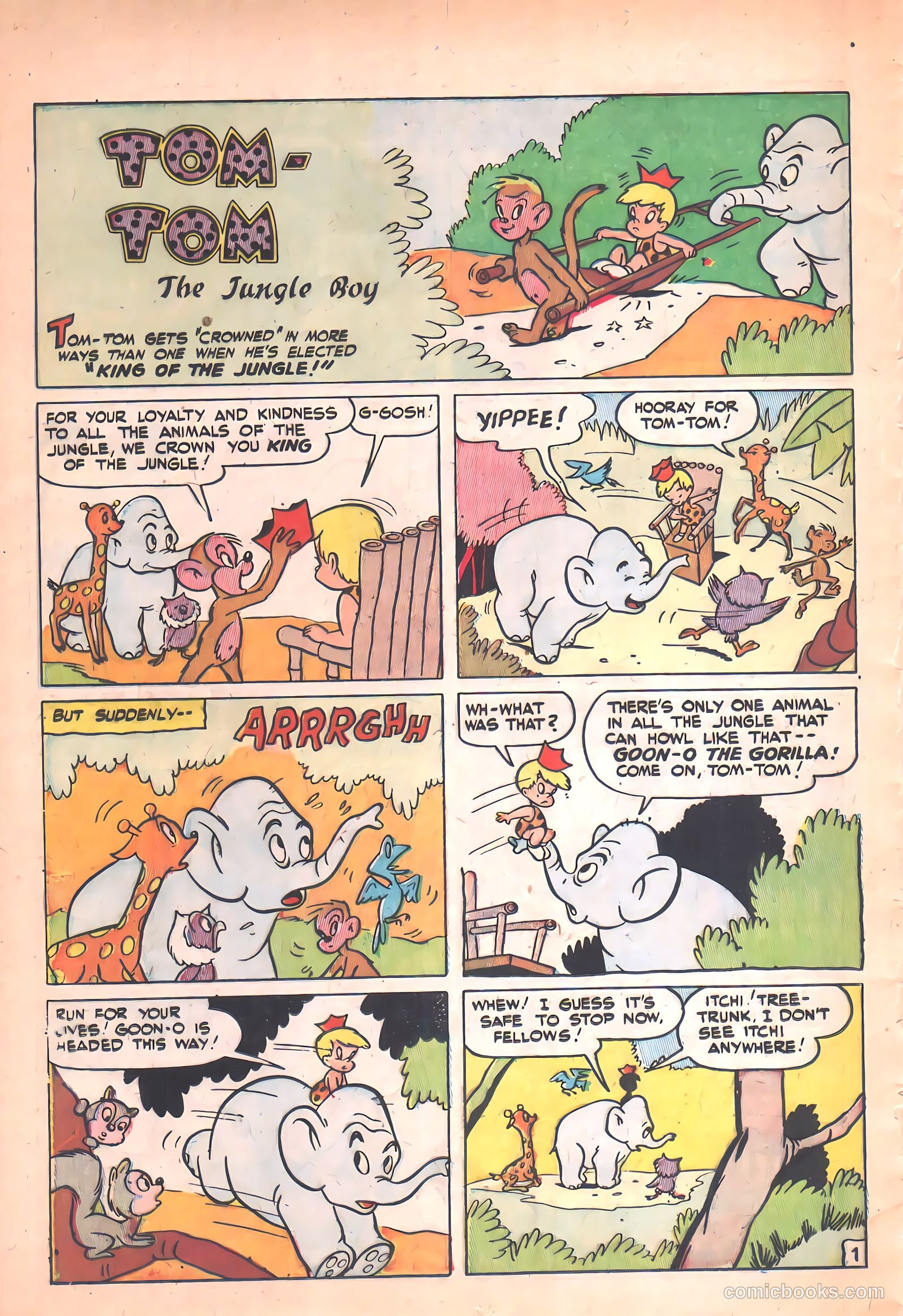Tom-Tom #1 (1957) — page 12 of 36