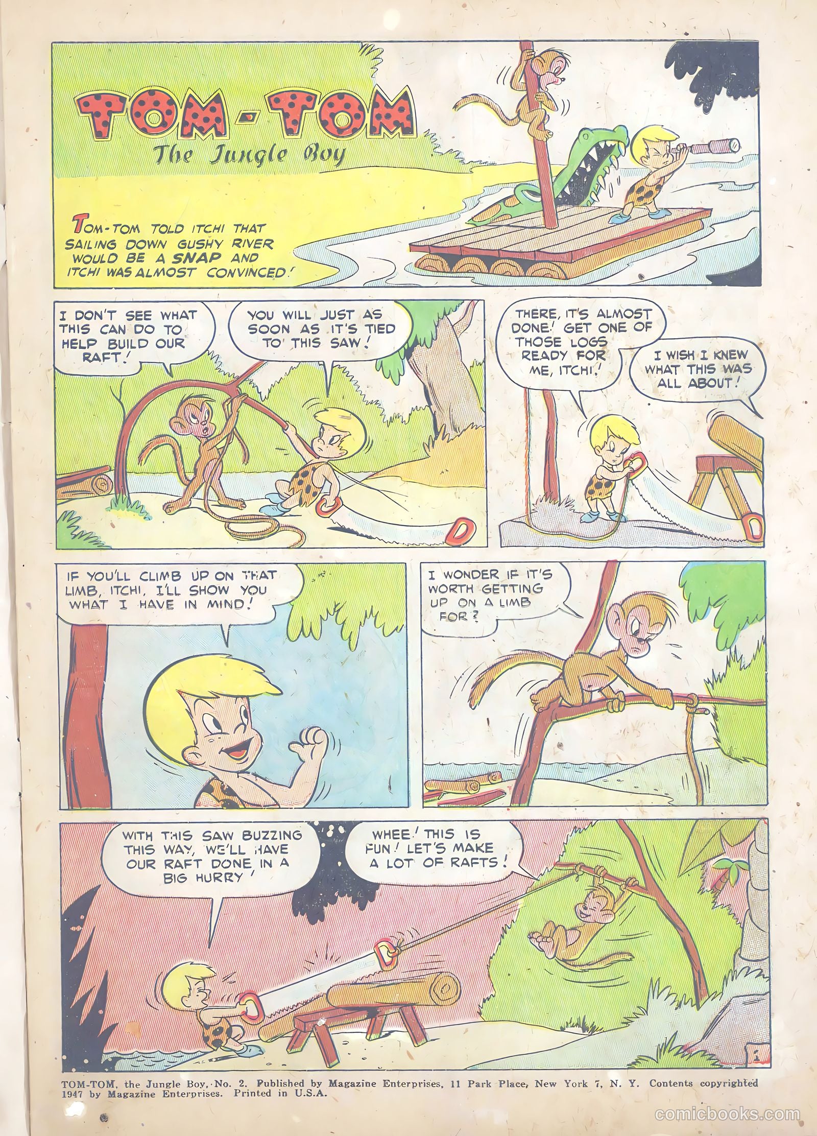 Tom-Tom #2 (1958) — page 3 of 36