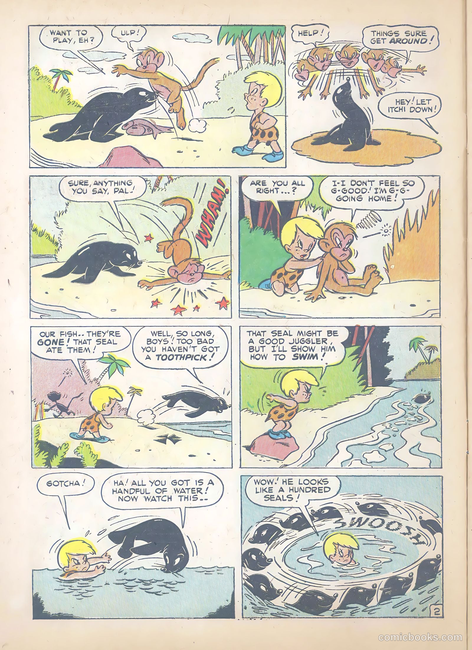 Tom-Tom #2 (1958) — page 8 of 36
