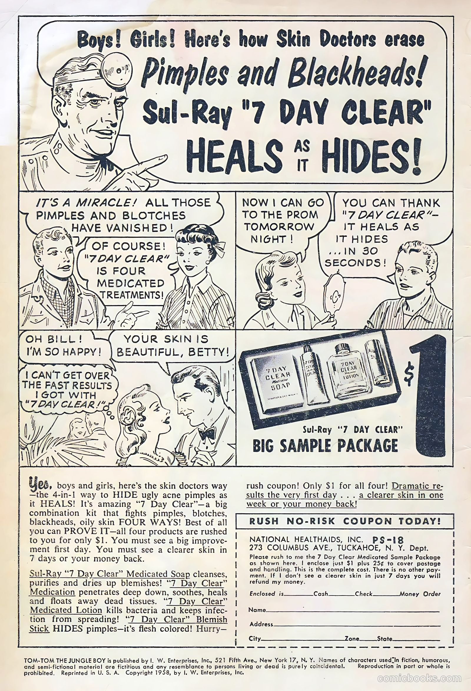 Tom-Tom the Jungle Boy #1 (1958) — page 2 of 36