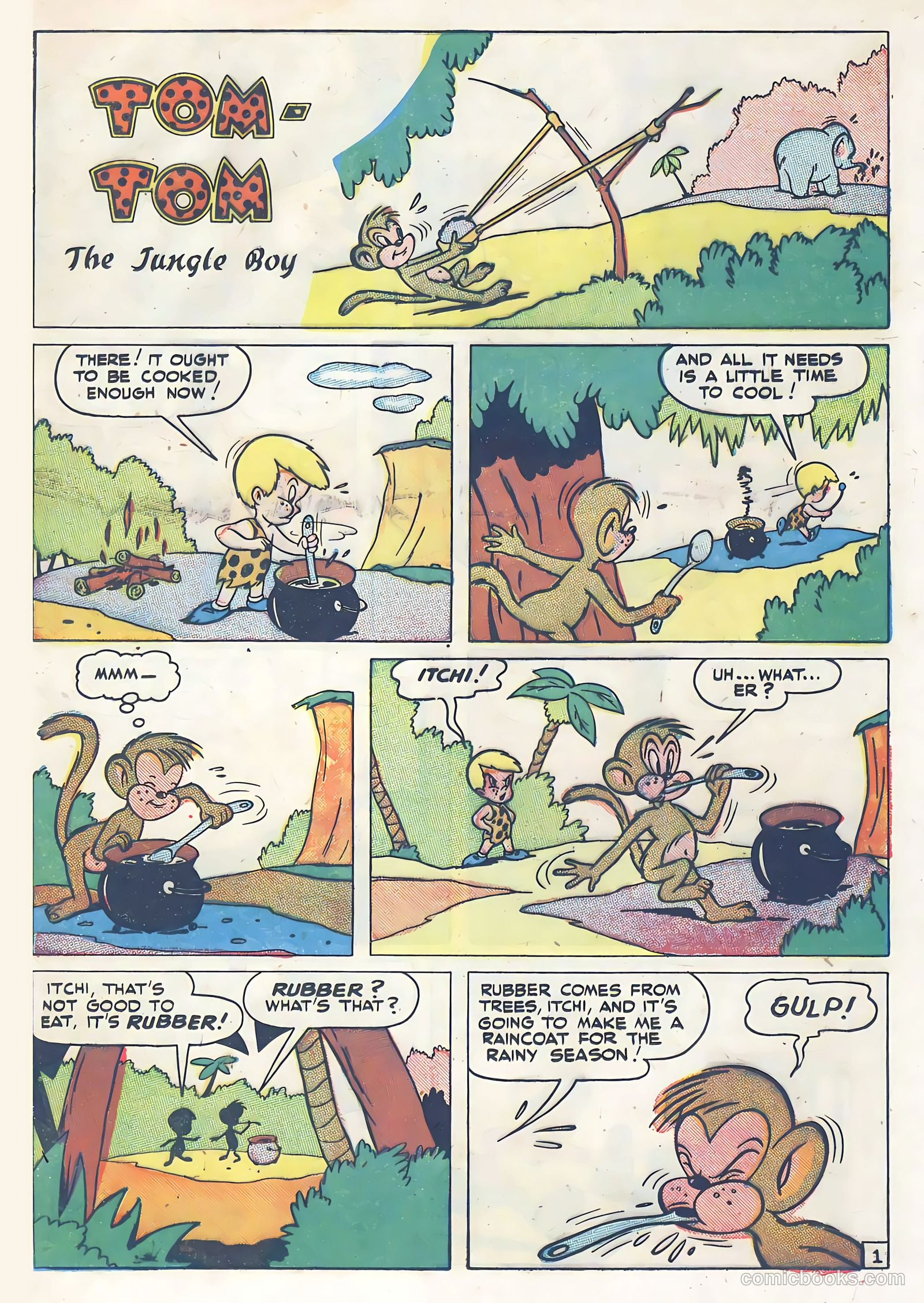 Tom-Tom the Jungle Boy #1 (1958) — page 12 of 36