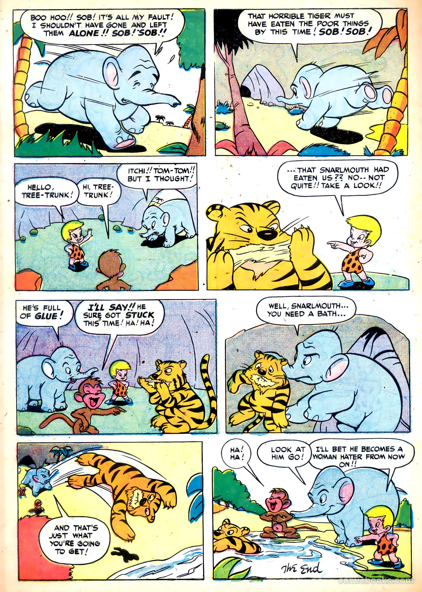 Tom-Tom the Jungle Boy #2 (1958) — page 34 of 36