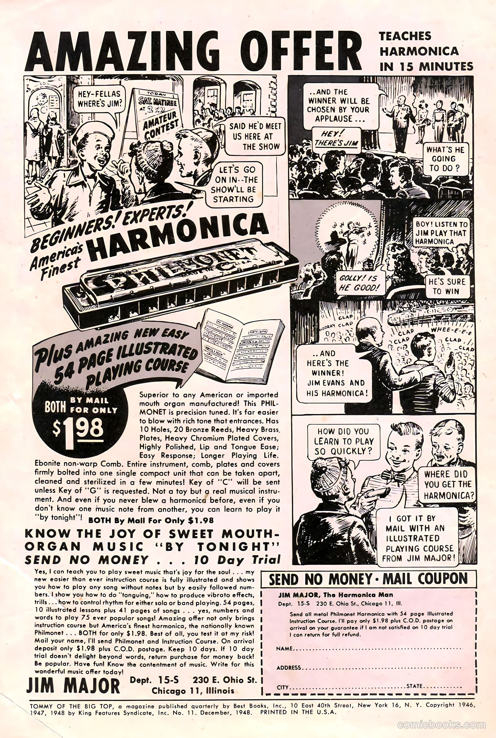 Tommy of the Big Top #11 (1948) — page 2 of 52