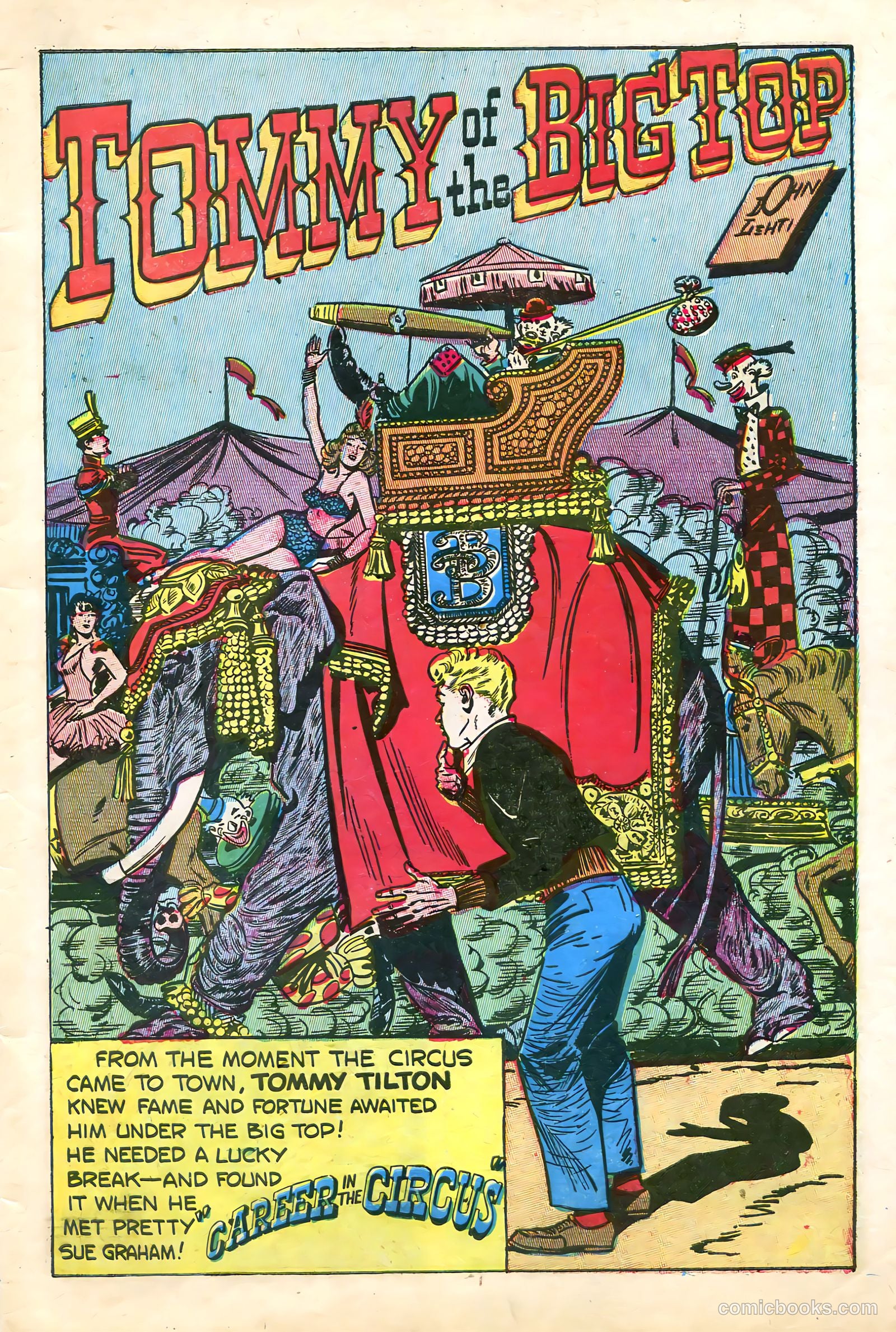 Tommy of the Big Top #11 (1948) — page 3 of 52