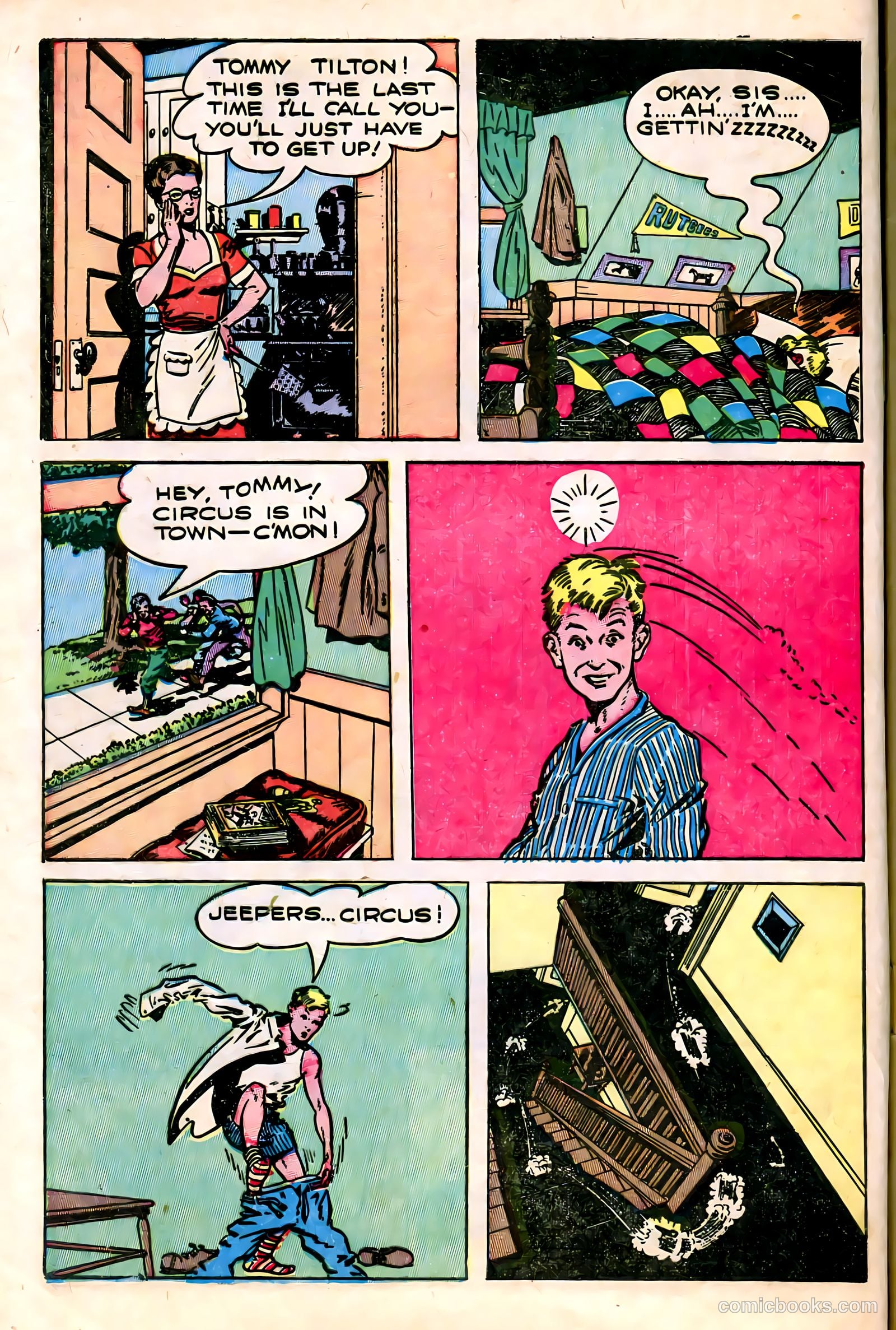 Tommy of the Big Top #11 (1948) — page 4 of 52