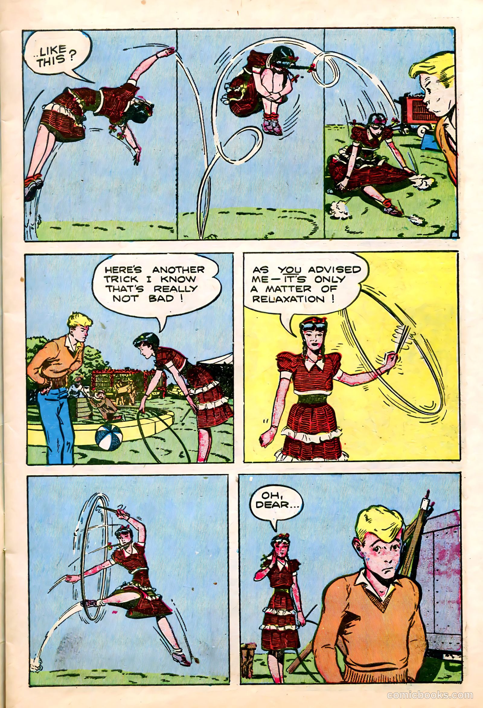 Tommy of the Big Top #11 (1948) — page 9 of 52