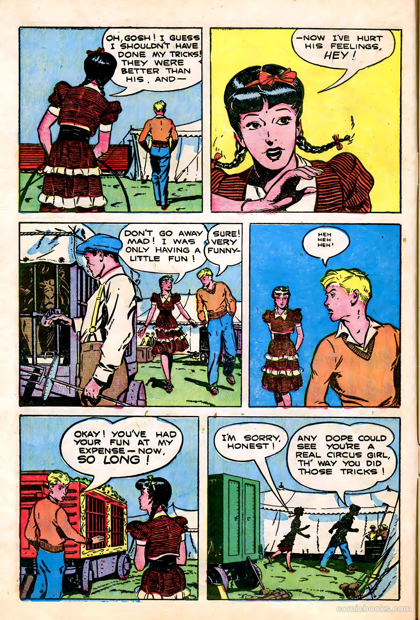 Tommy of the Big Top #11 (1948) — page 10 of 52