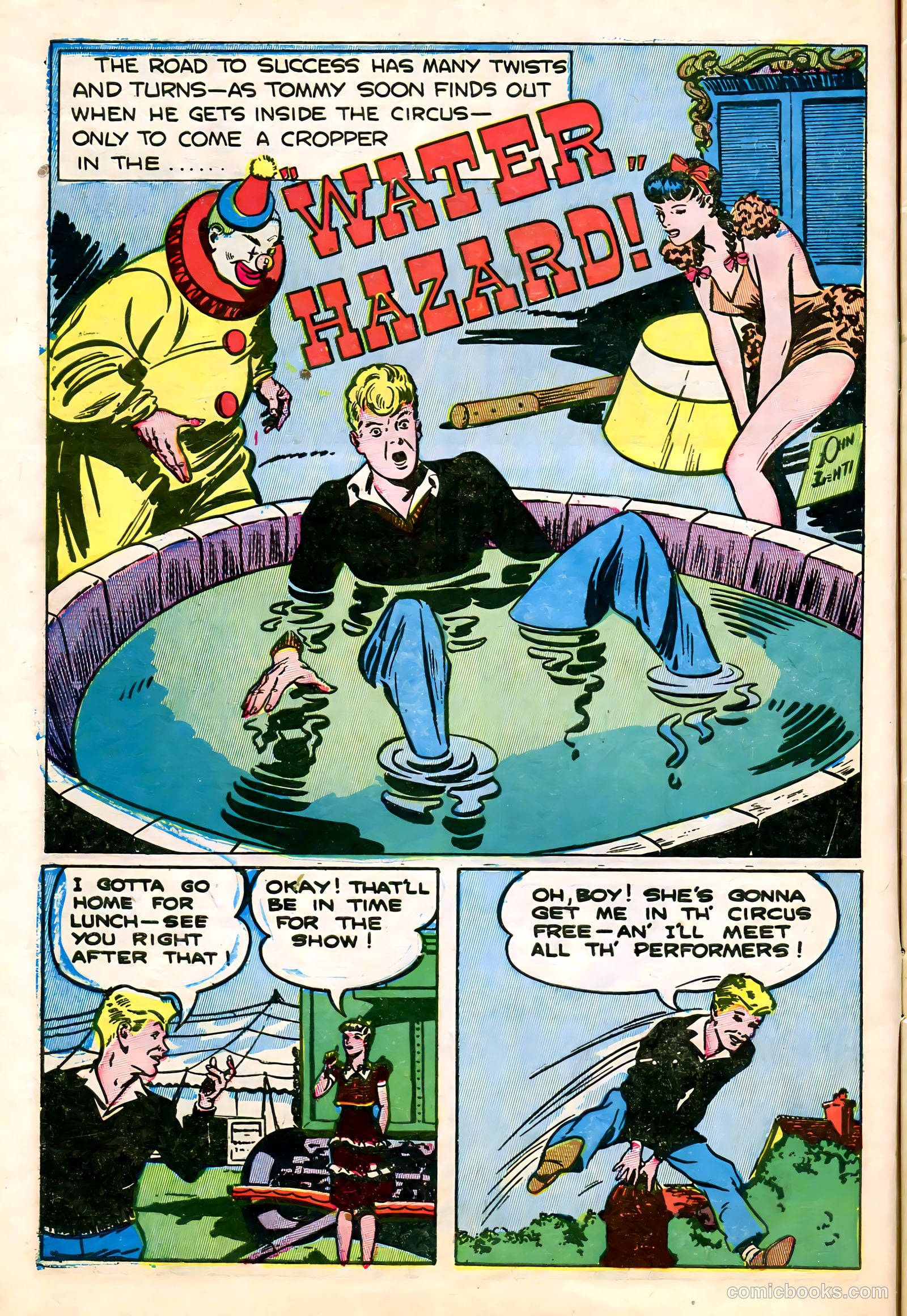 Tommy of the Big Top #11 (1948) — page 12 of 52