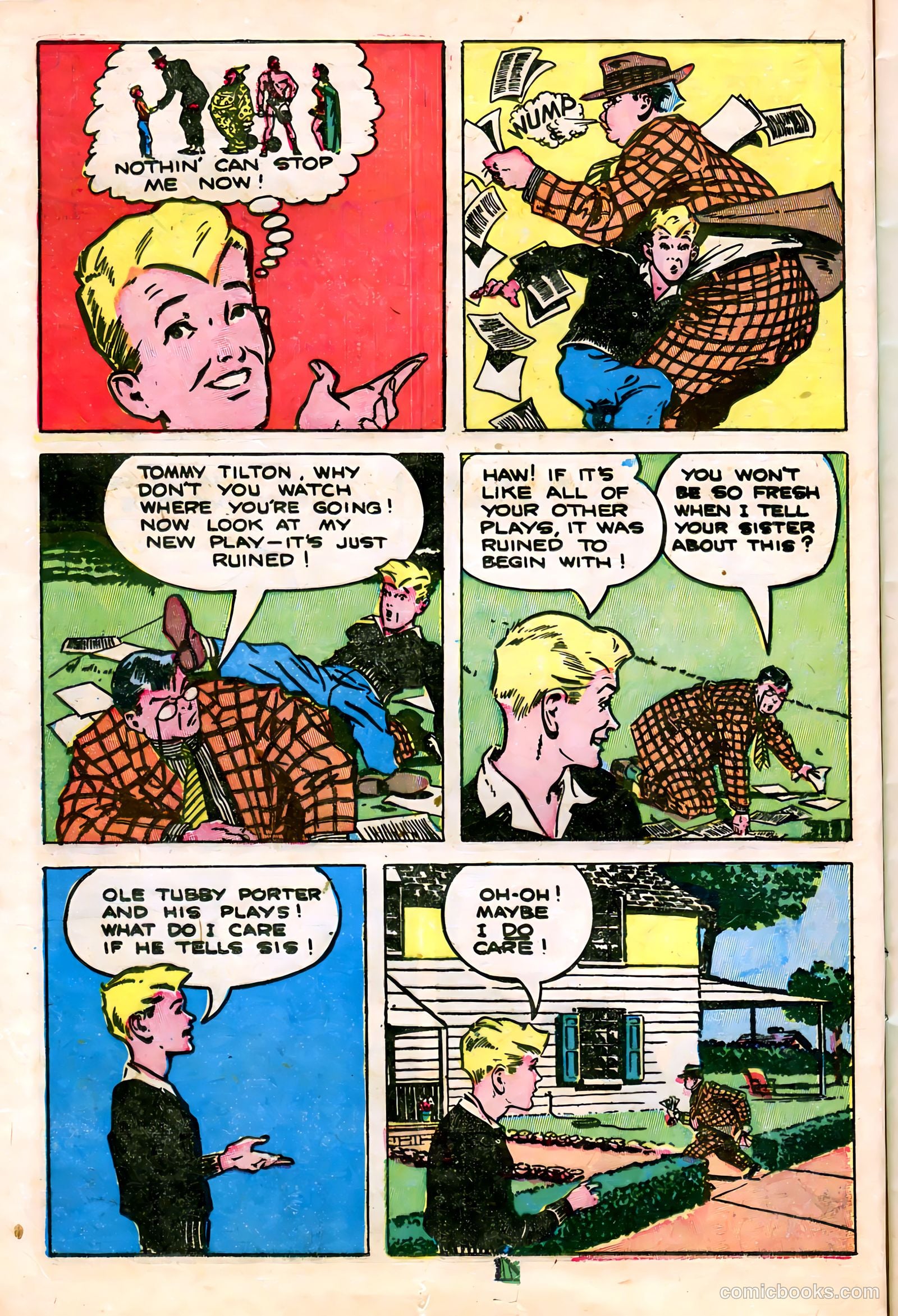 Tommy of the Big Top #11 (1948) — page 16 of 52