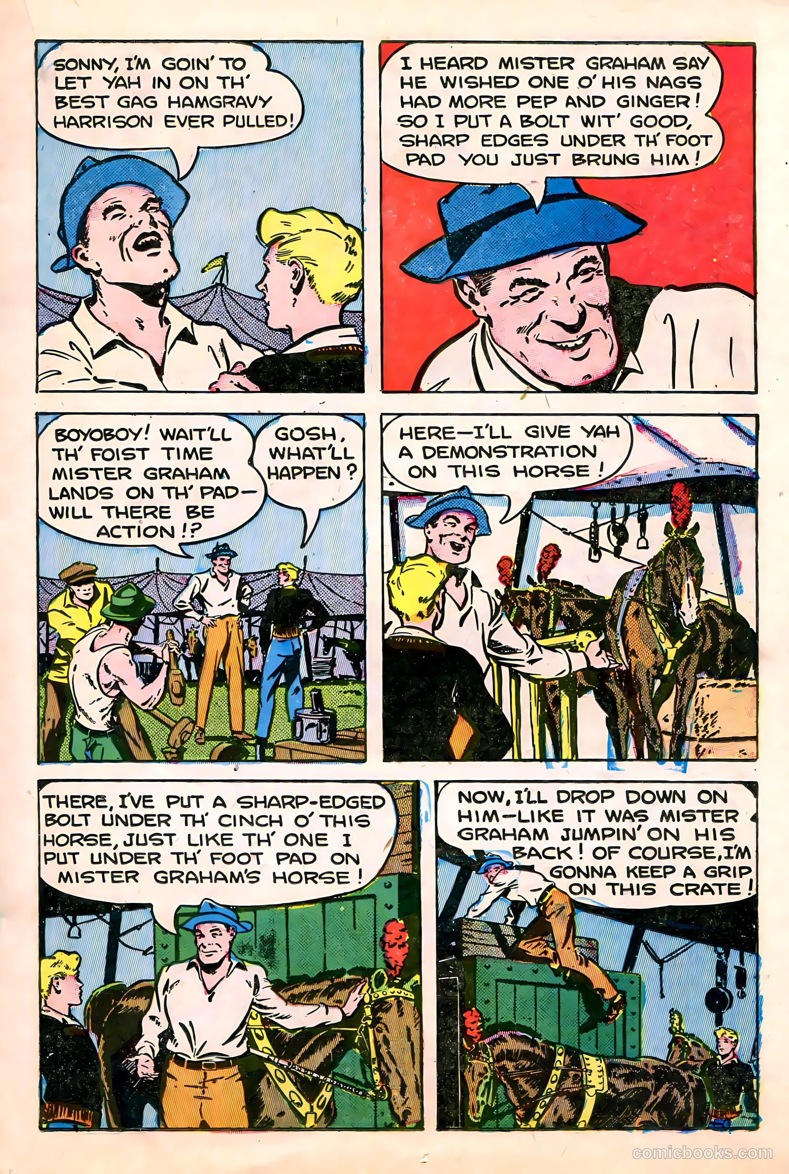 Tommy of the Big Top #11 (1948) — page 23 of 52