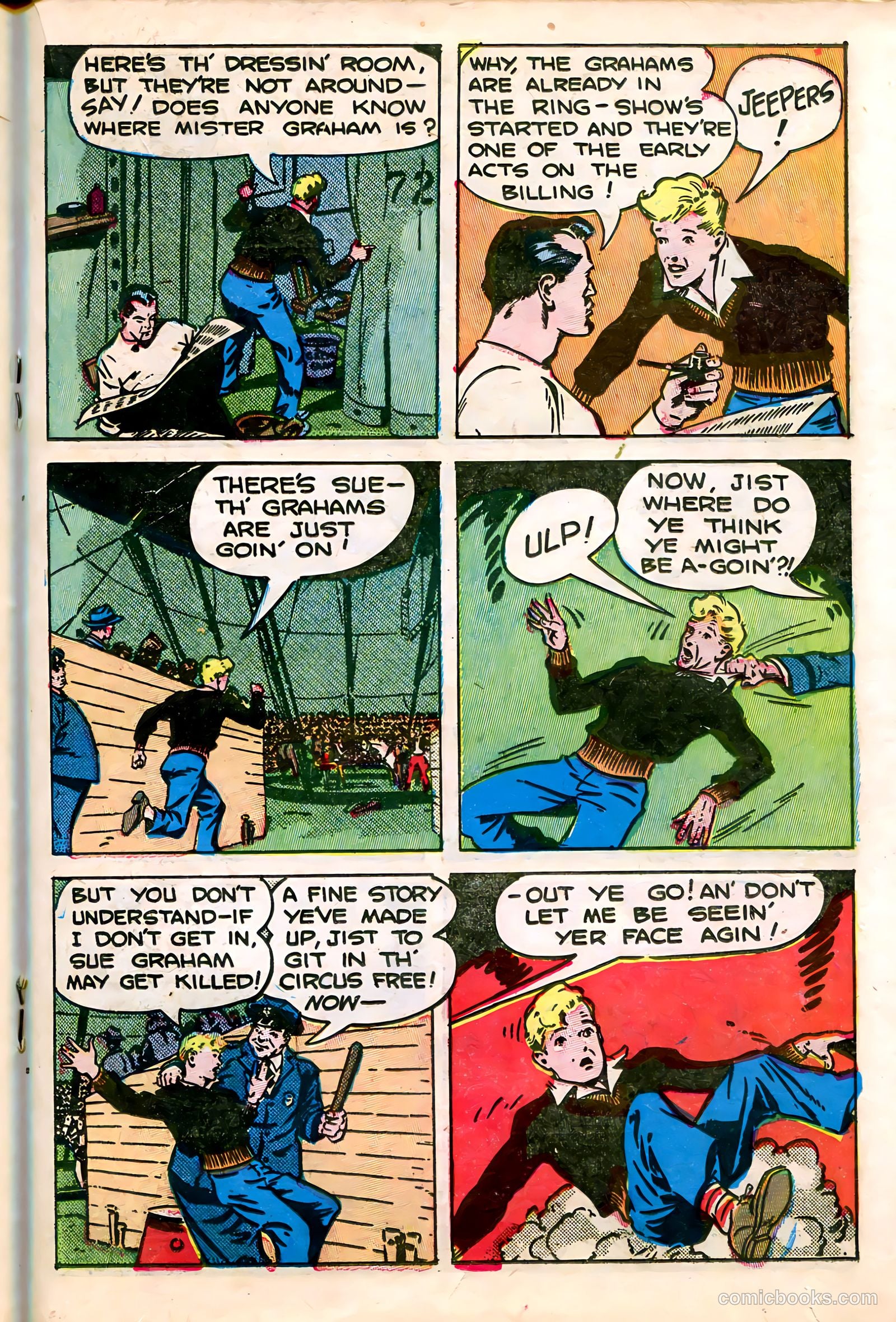 Tommy of the Big Top #11 (1948) — page 27 of 52