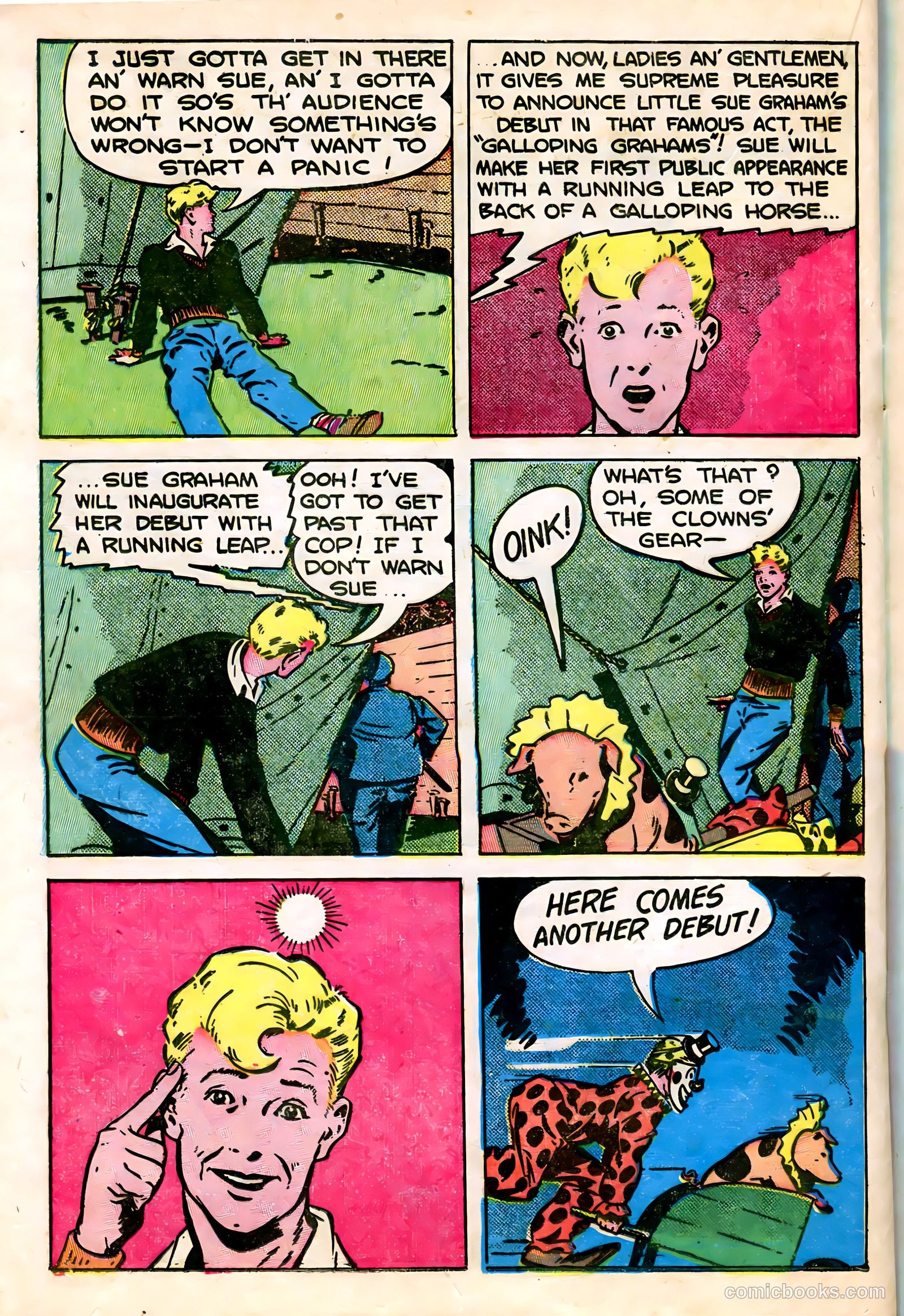 Tommy of the Big Top #11 (1948) — page 28 of 52