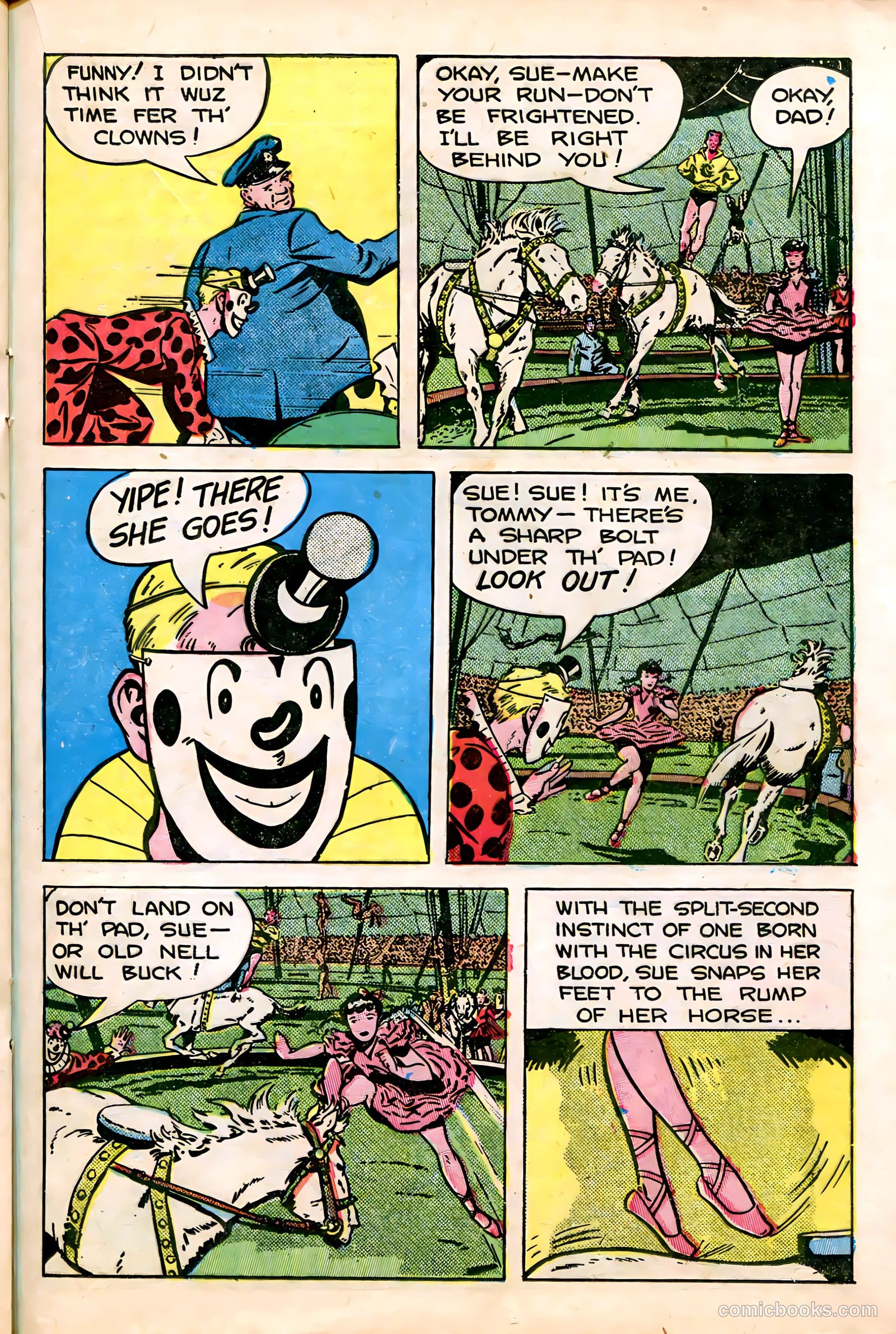 Tommy of the Big Top #11 (1948) — page 29 of 52