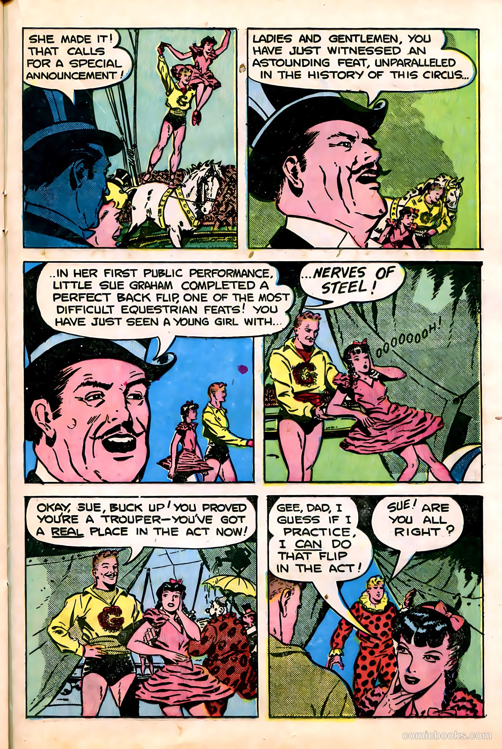 Tommy of the Big Top #11 (1948) — page 31 of 52